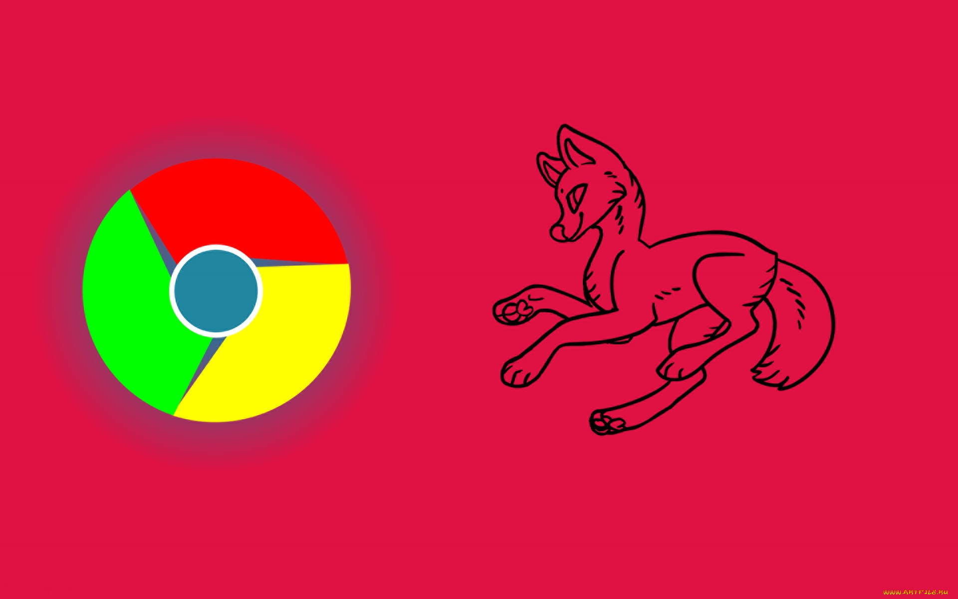 компьютеры, google, , google, chrome, логотип, фон