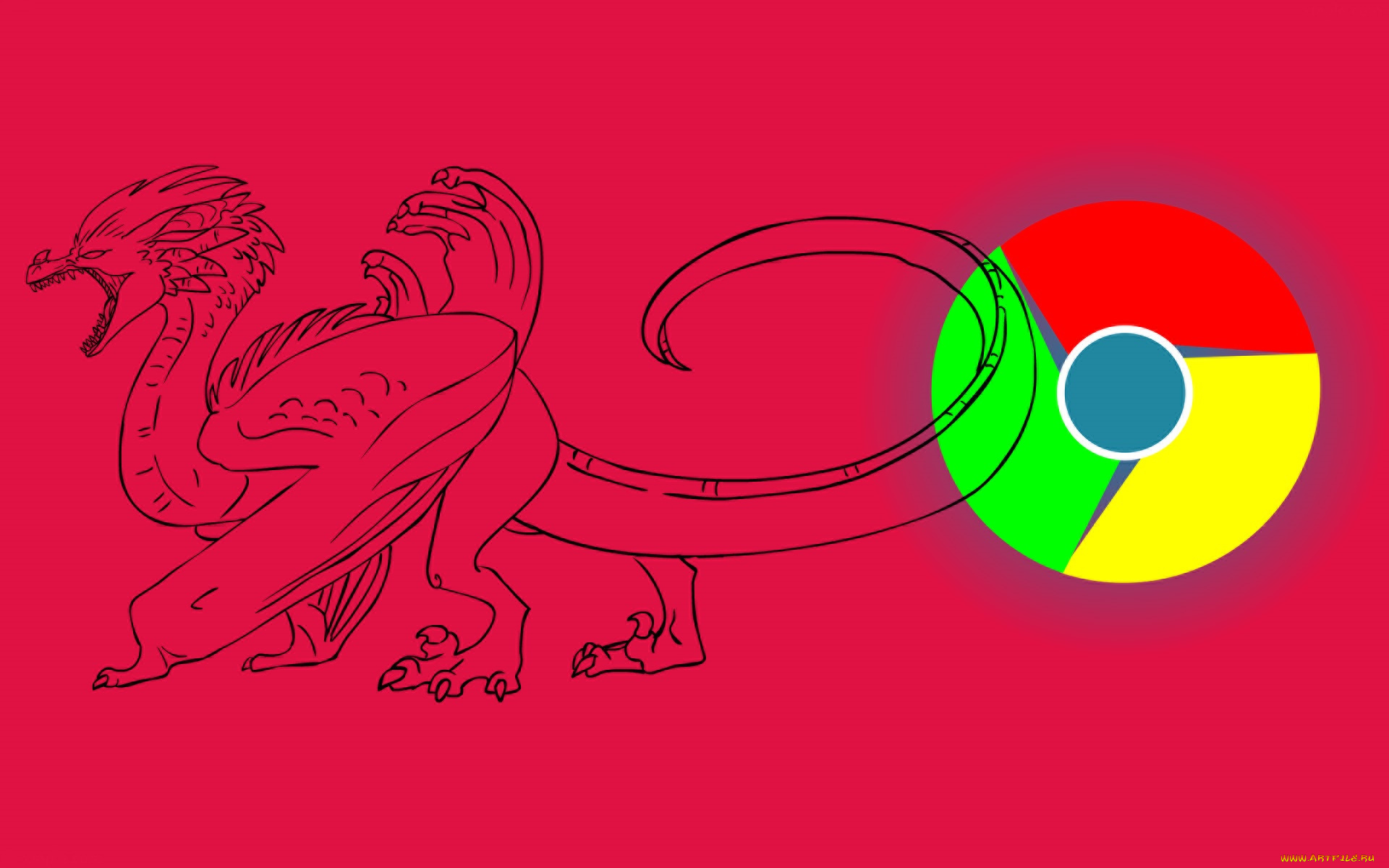 компьютеры, google, , google, chrome, логотип, фон