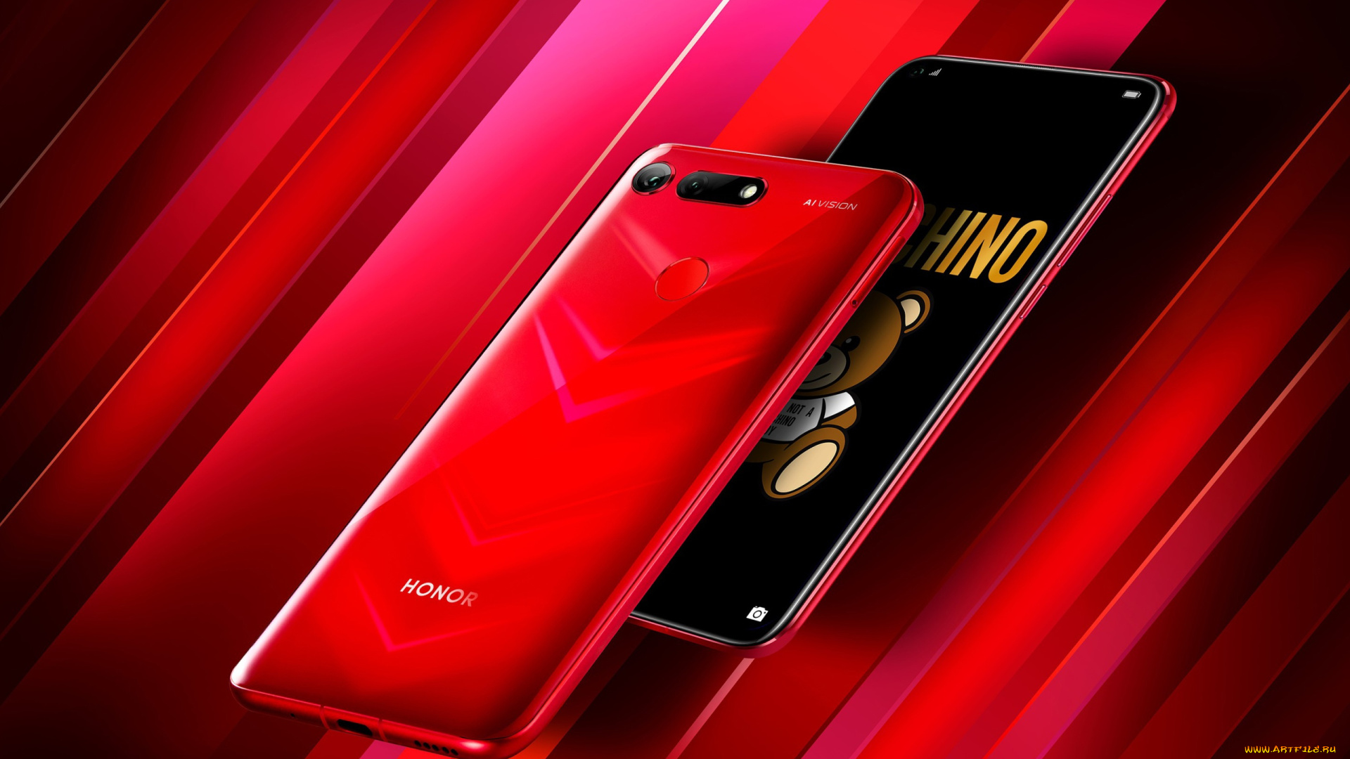 бренды, iphone, смартфоны, honor, v20, ai, vision