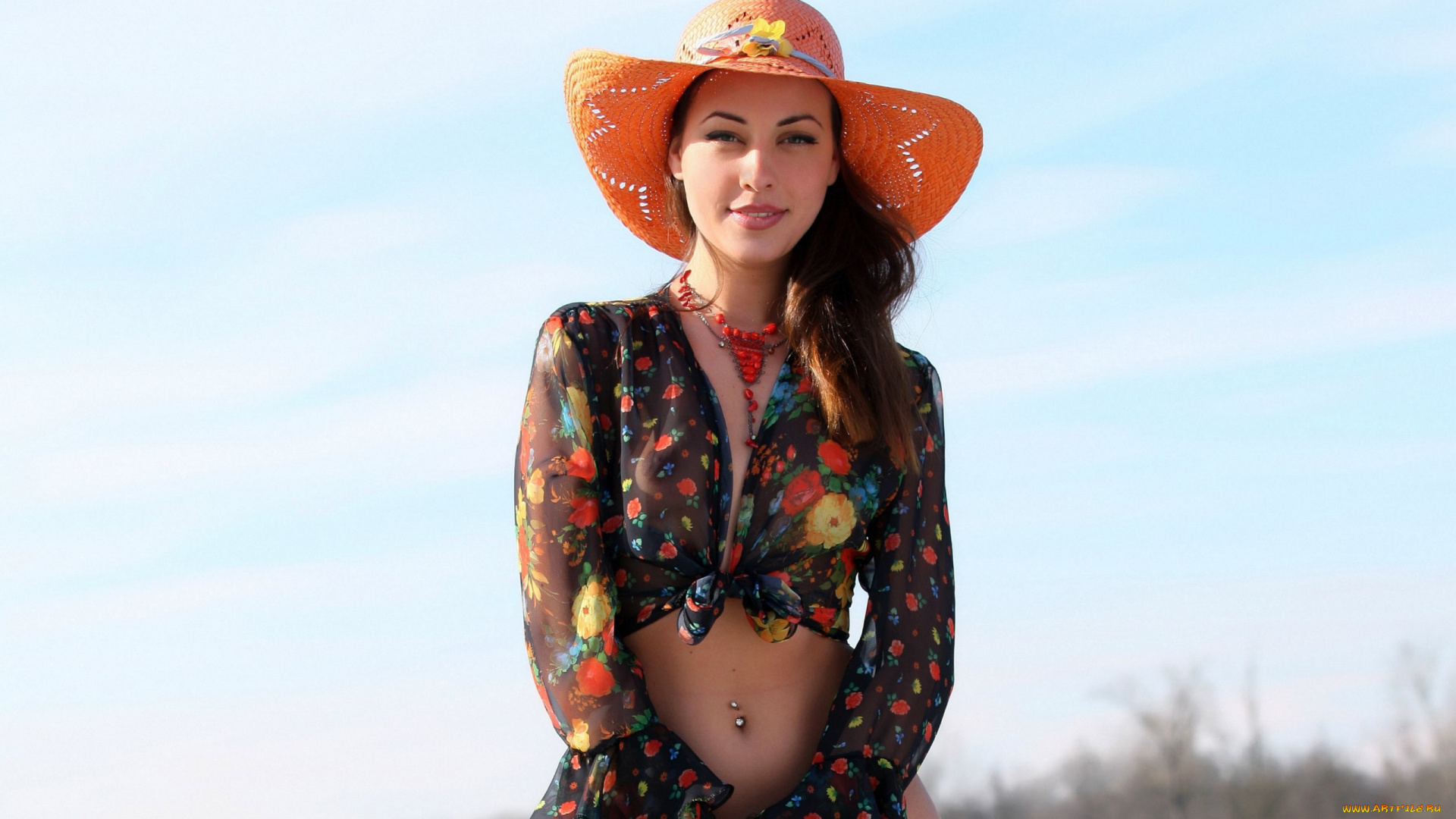 девушки, lorena, garcia, , lorena, morena, шляпа