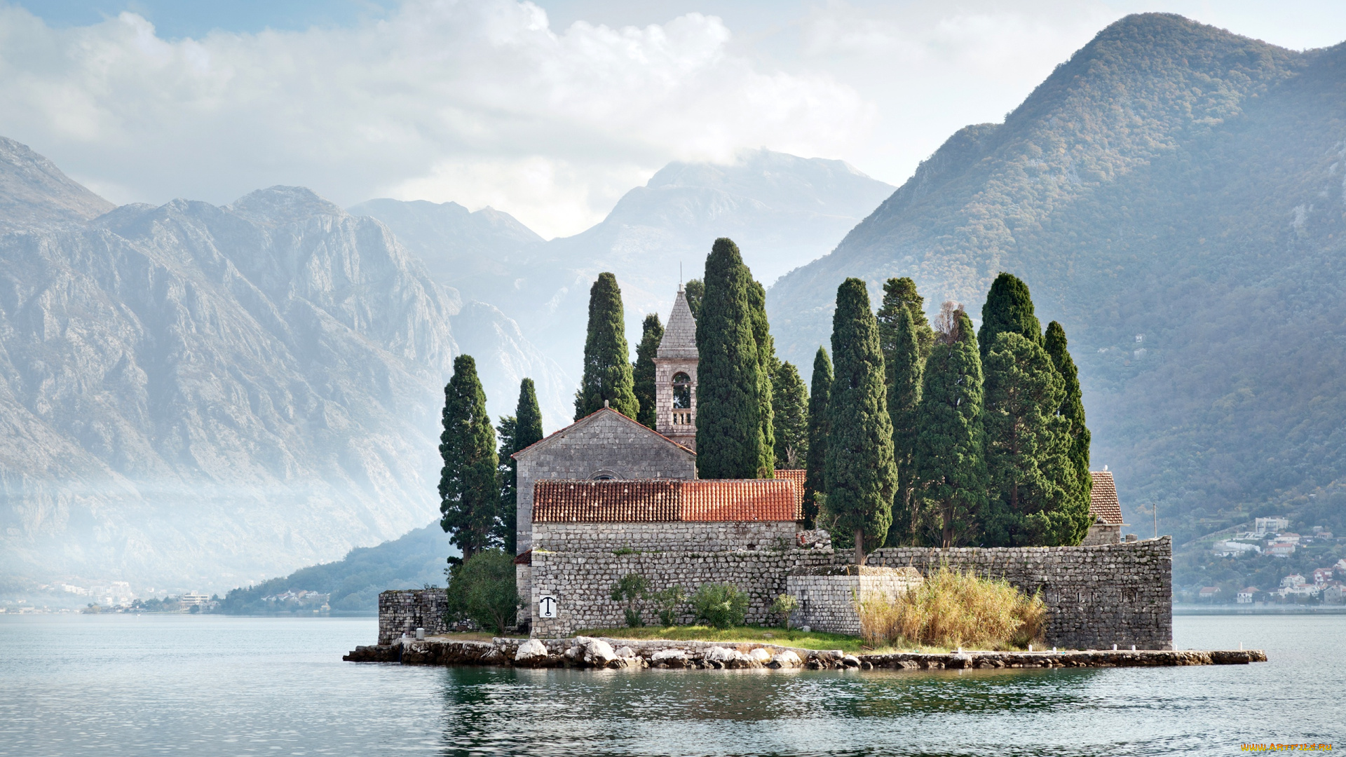 города, -, пейзажи, черногория