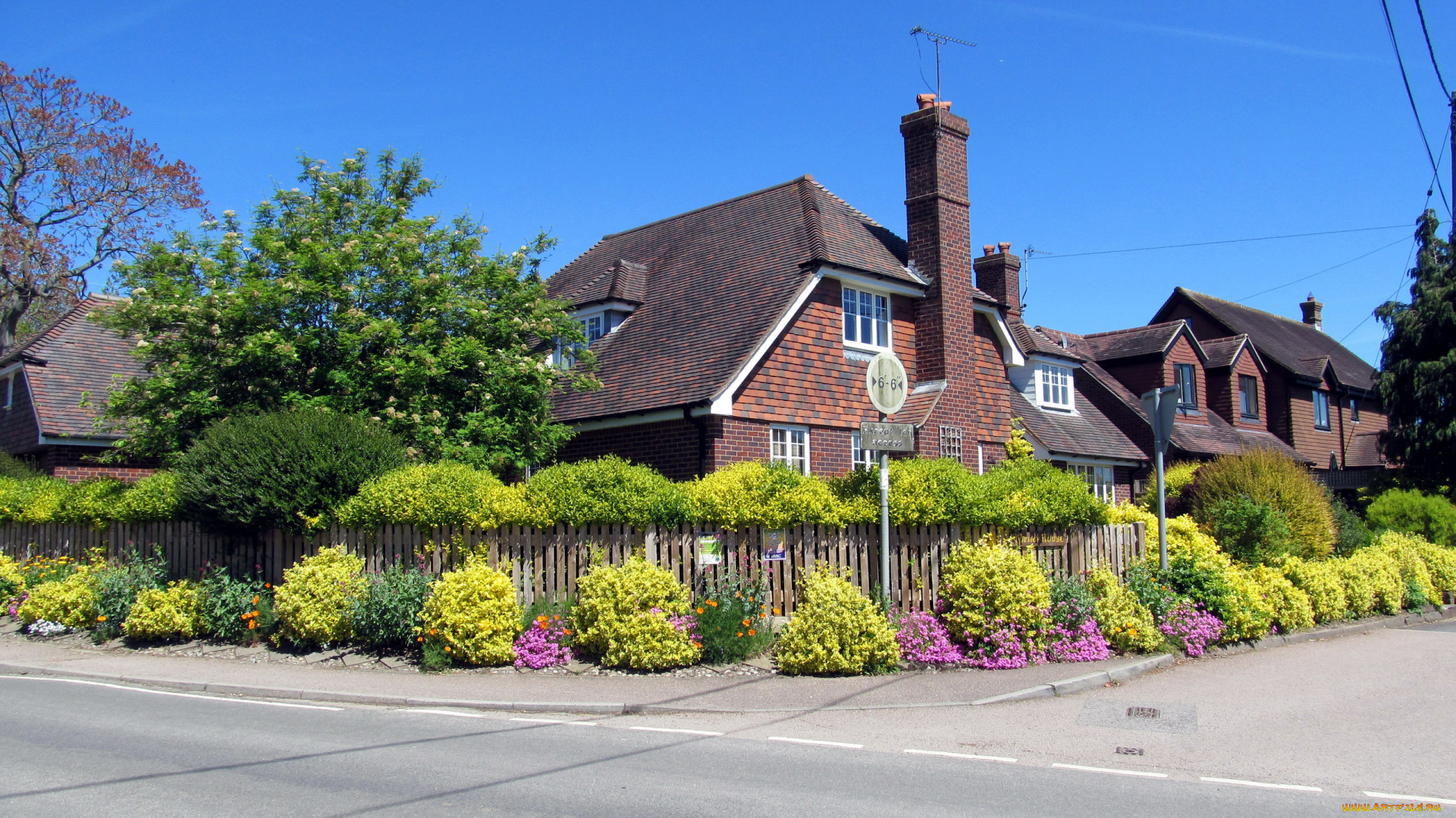 города, -, здания, , дома, коттедж