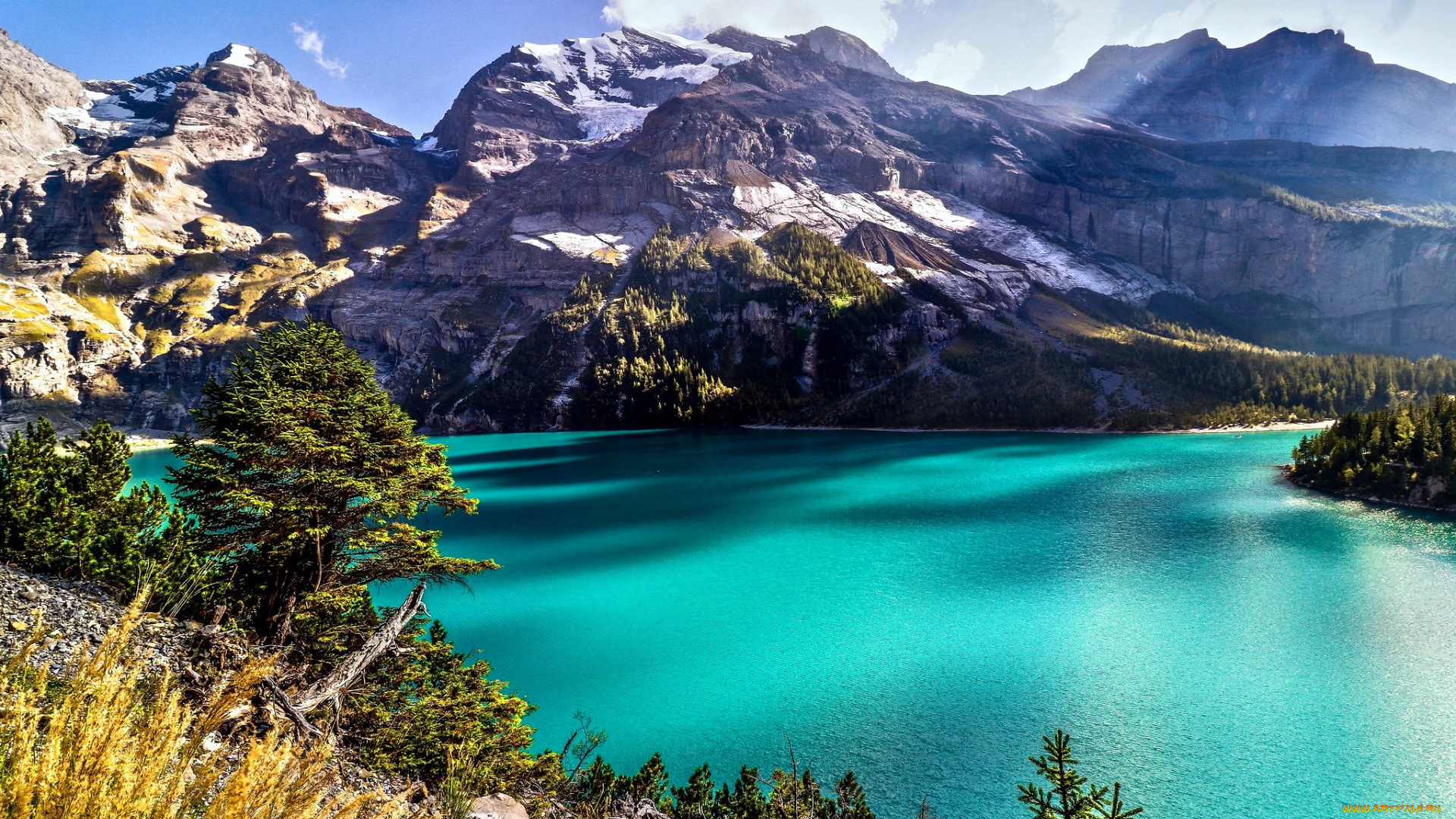 природа, реки, озера, озеро, горы