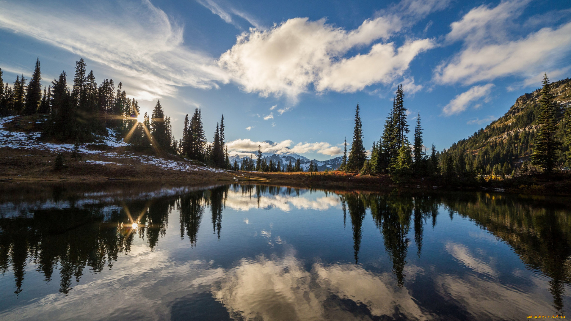 природа, реки, озера, простор