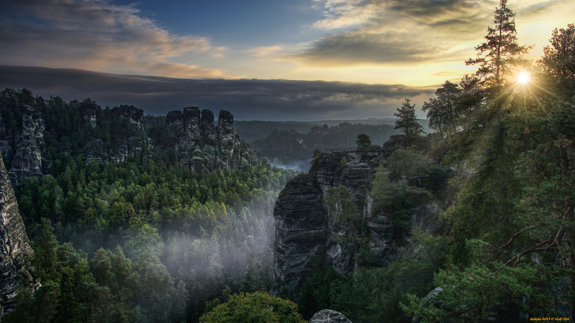 природа, восходы, закаты, простор