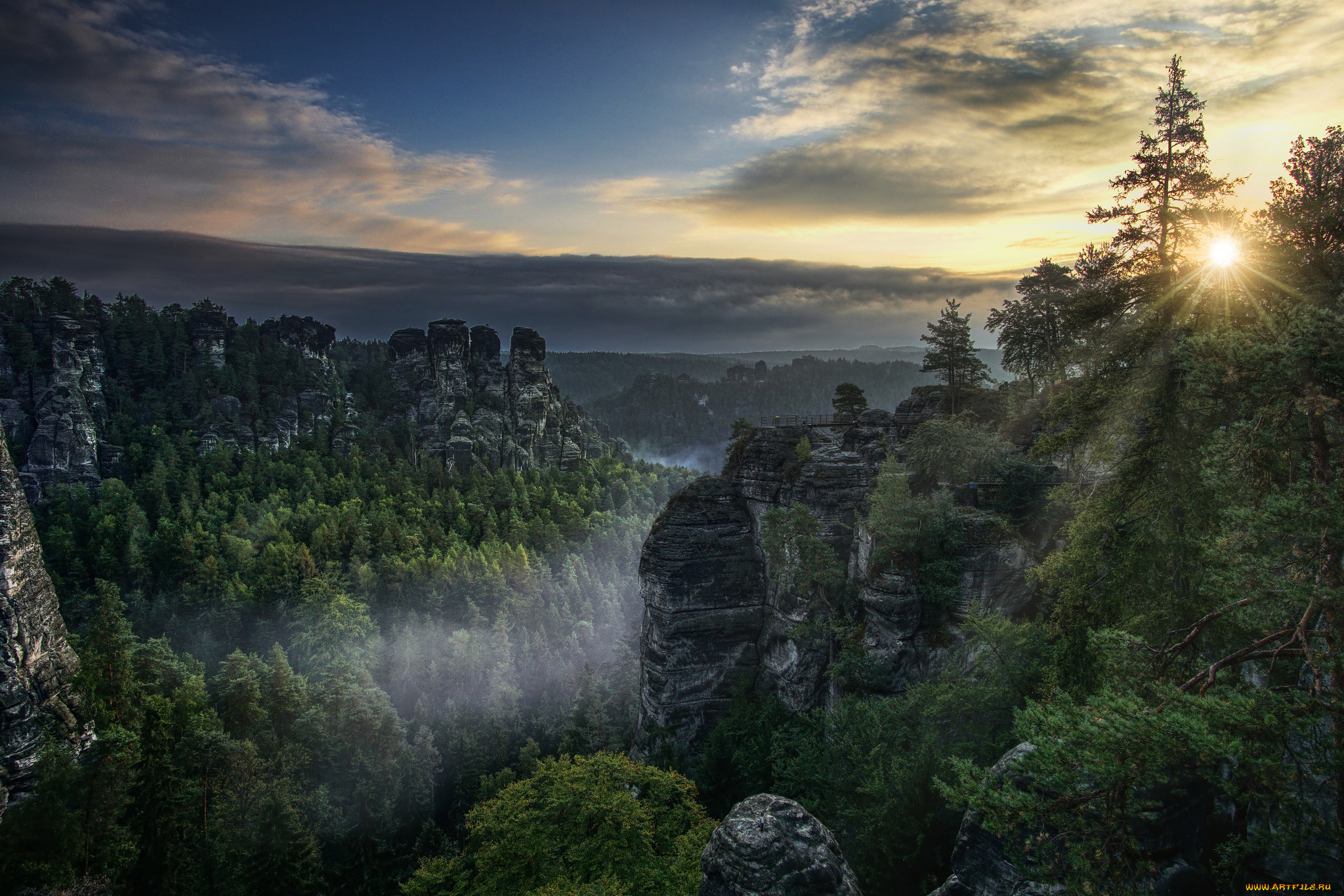природа, восходы, закаты, простор