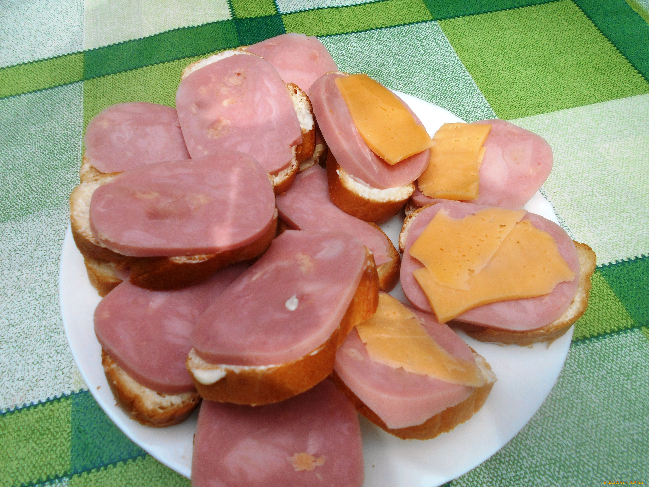 еда, бутерброды, , гамбургеры, , канапе, сыр, колбаса, хлеб