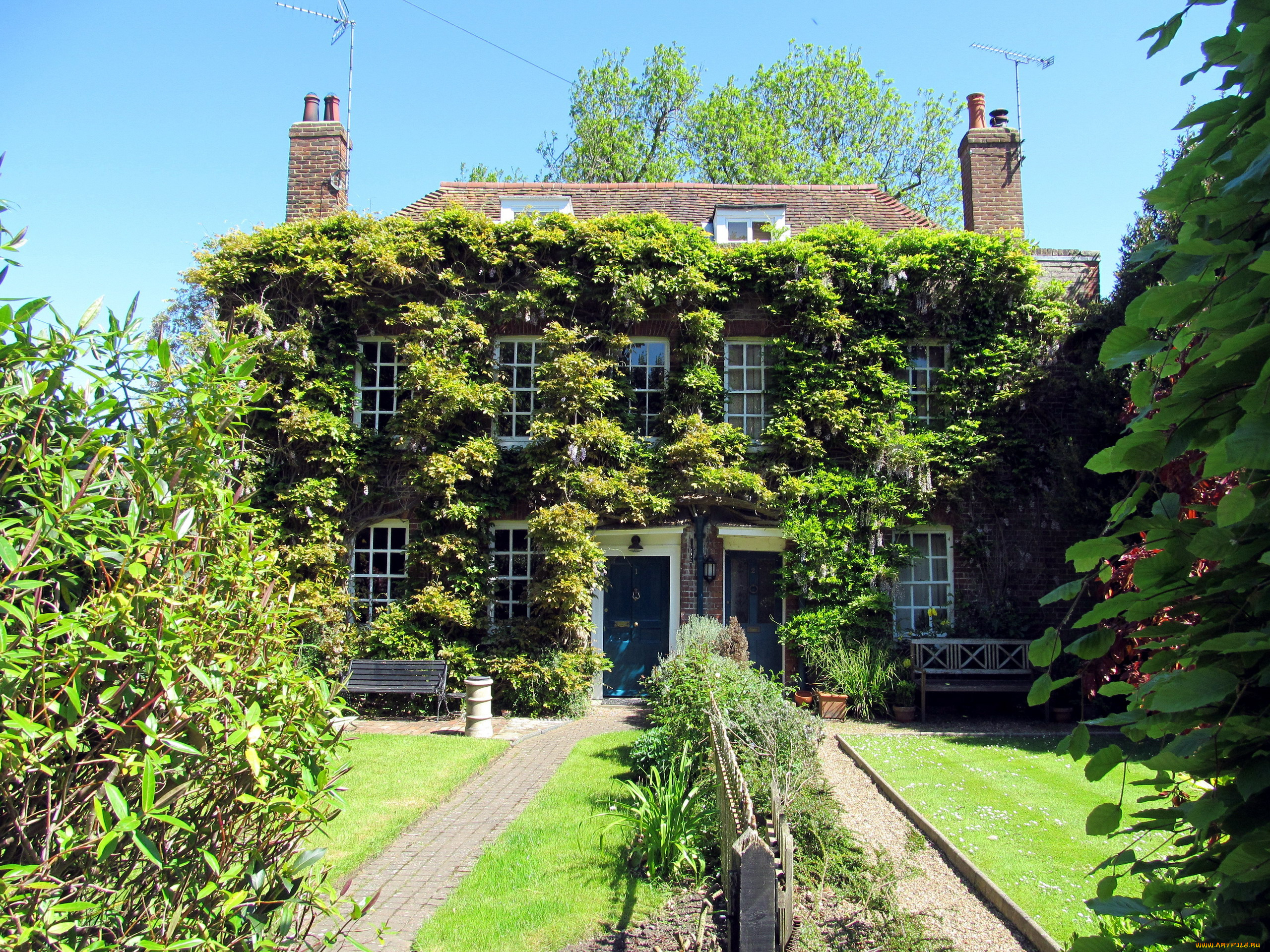 города, -, здания, , дома, коттедж