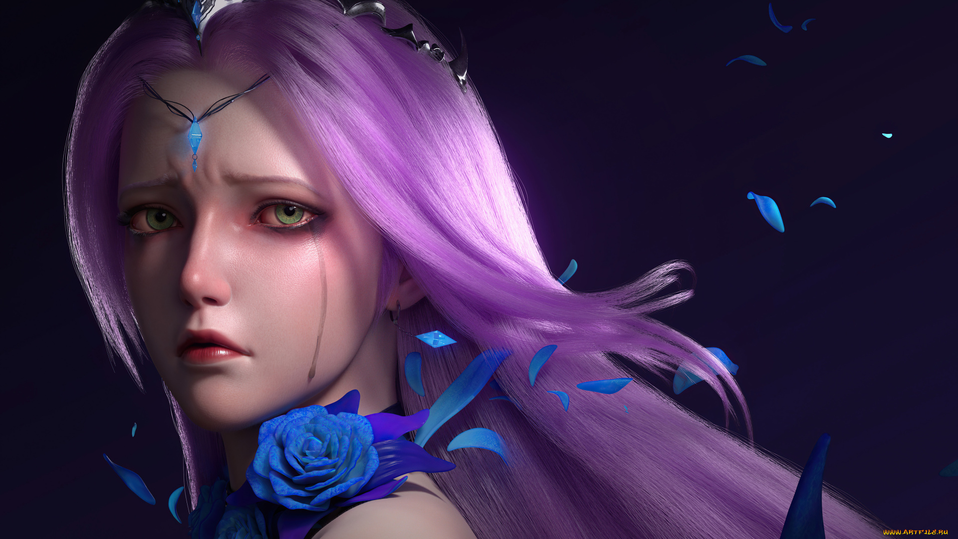 3д, графика, портрет, , portraits, девушка