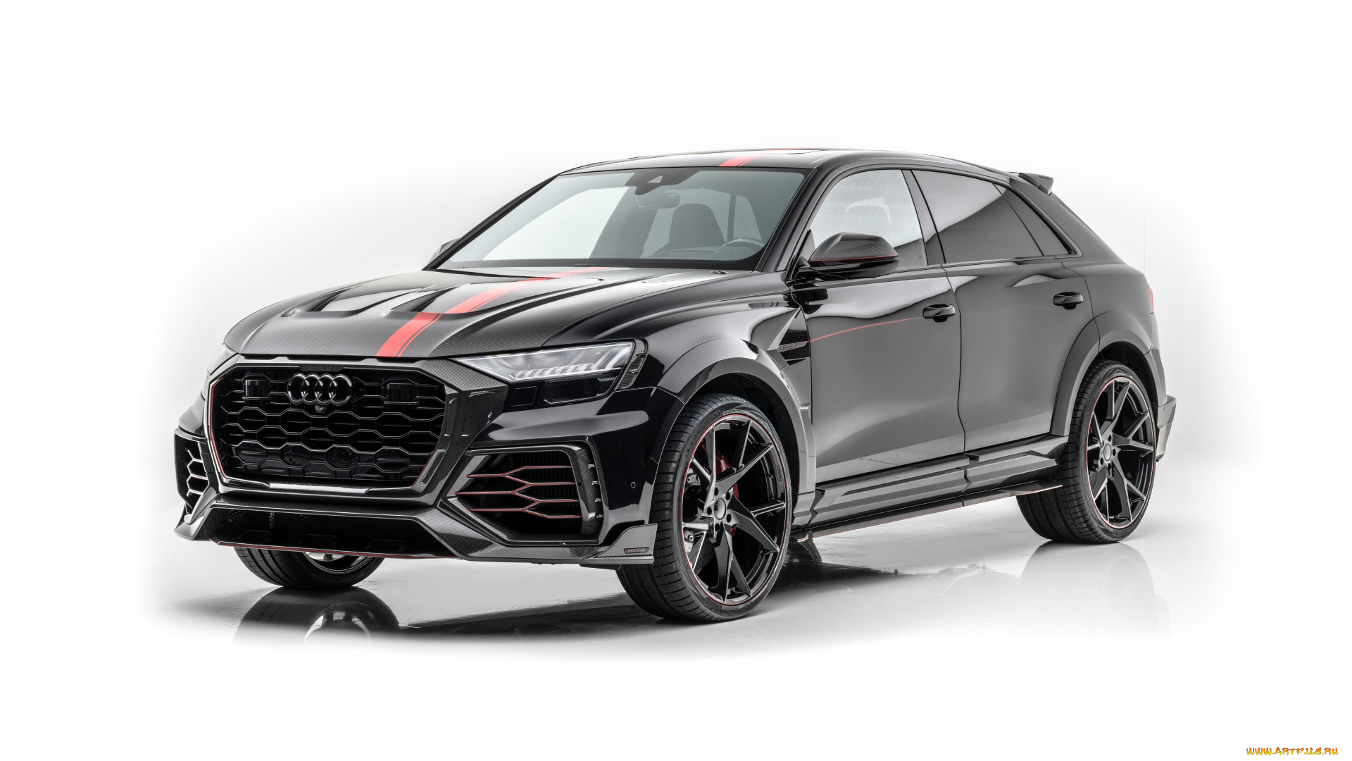 mansory, audi, rs, q8, автомобили, audi, черный