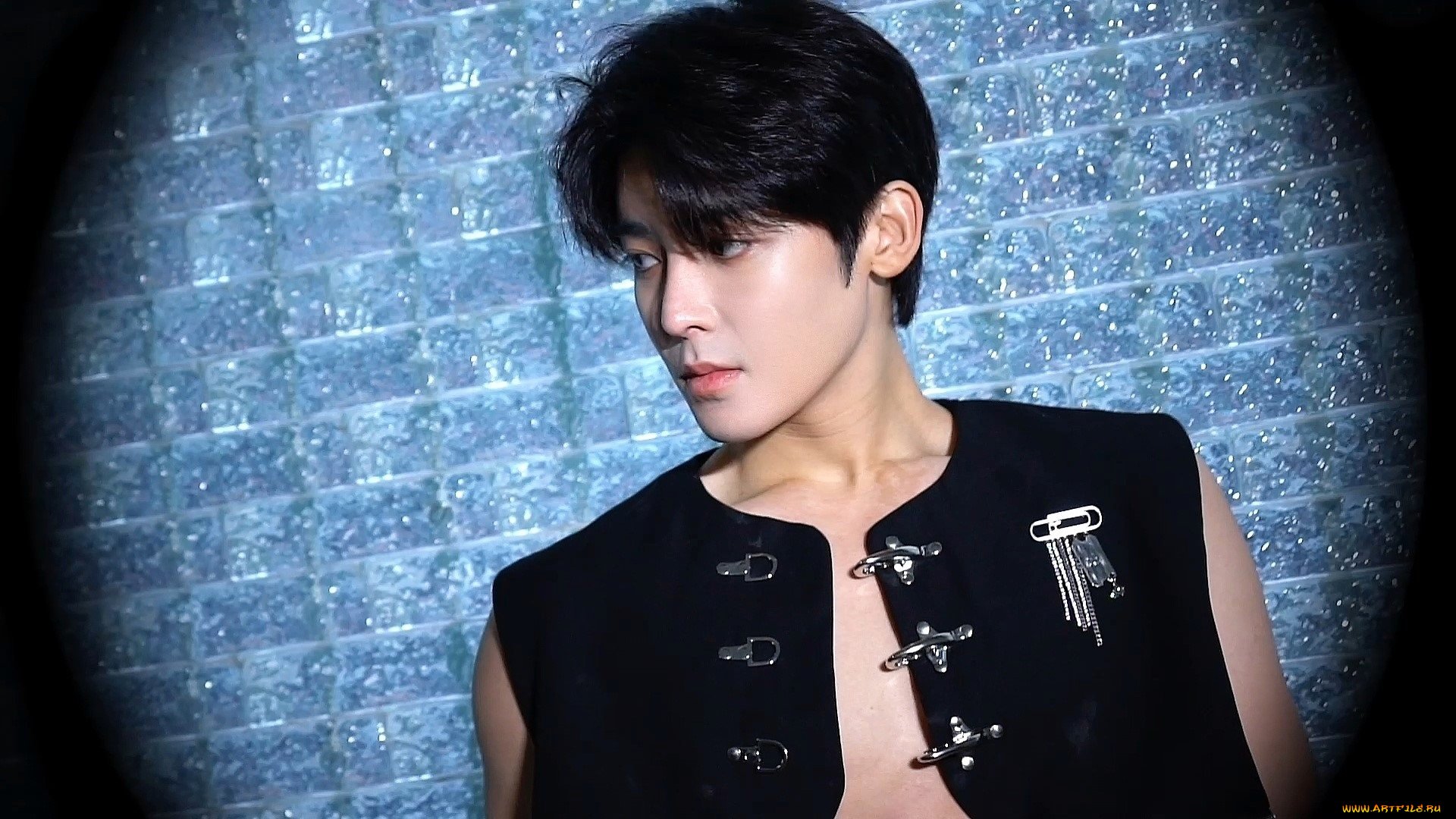 мужчины, hou, ming, hao, актер, жилетка