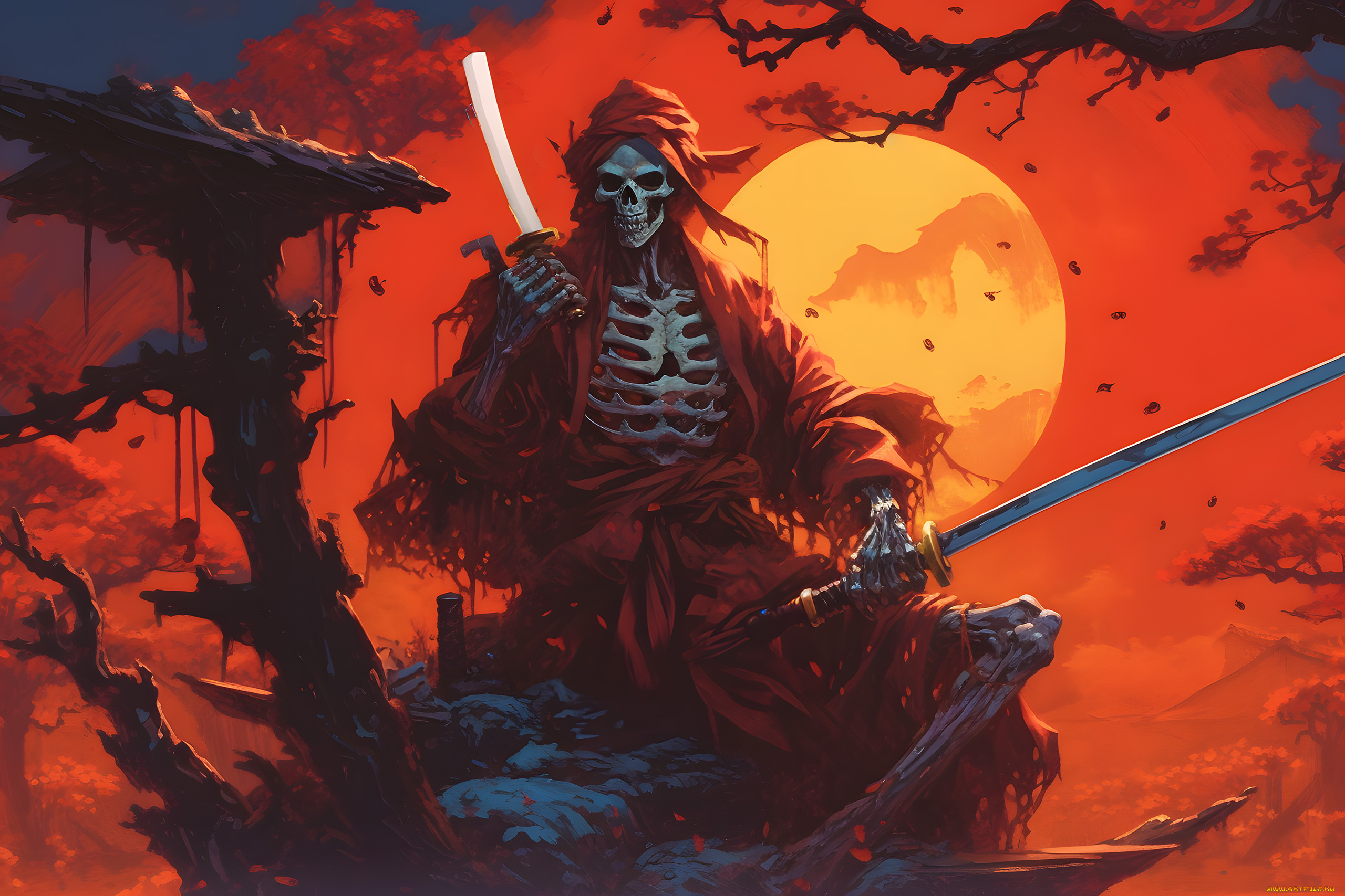 фэнтези, нежить, нейросети, графика, нейроарт, ai, art, нейронные, сети, рисунки, нейро, искусство