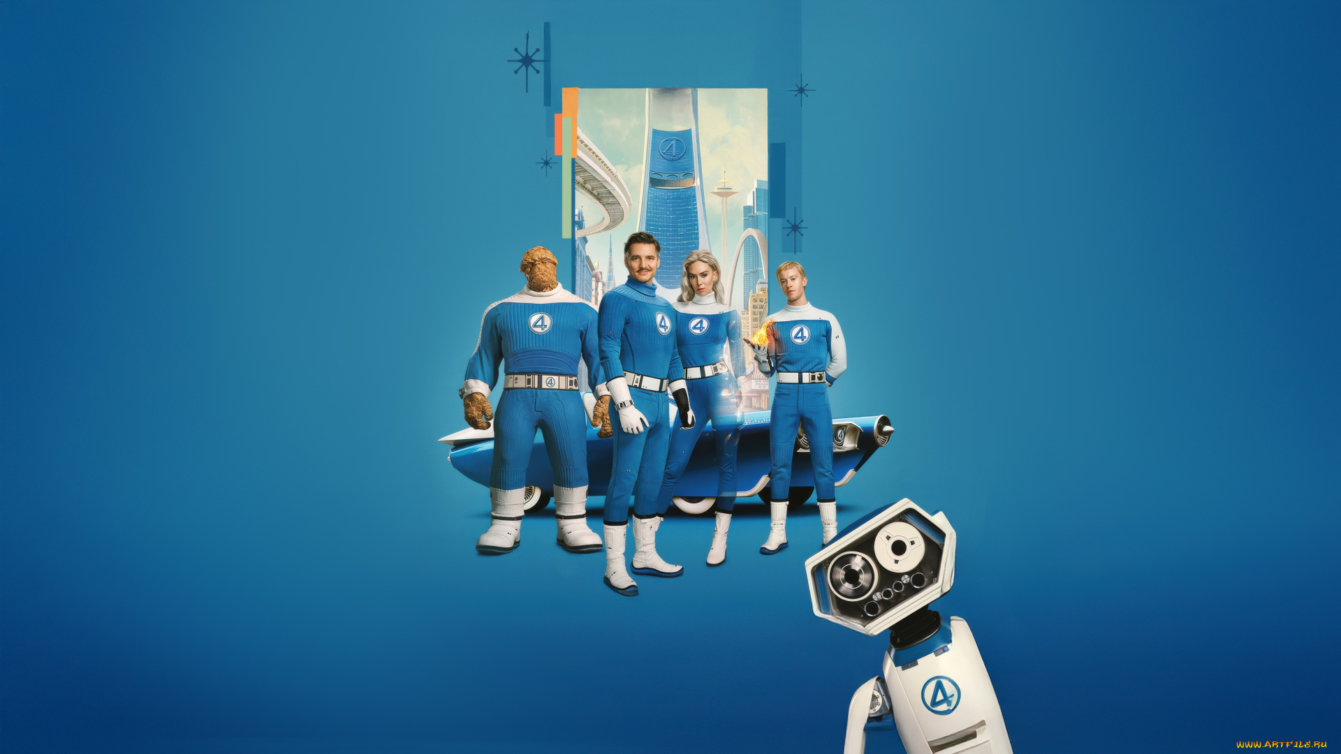 кино, фильмы, the, fantastic, four, , first, steps, the, fantastic, four, first, steps