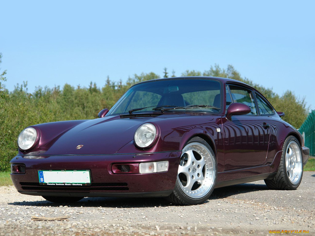 porsche, 911, 964, turbo2, автомобили