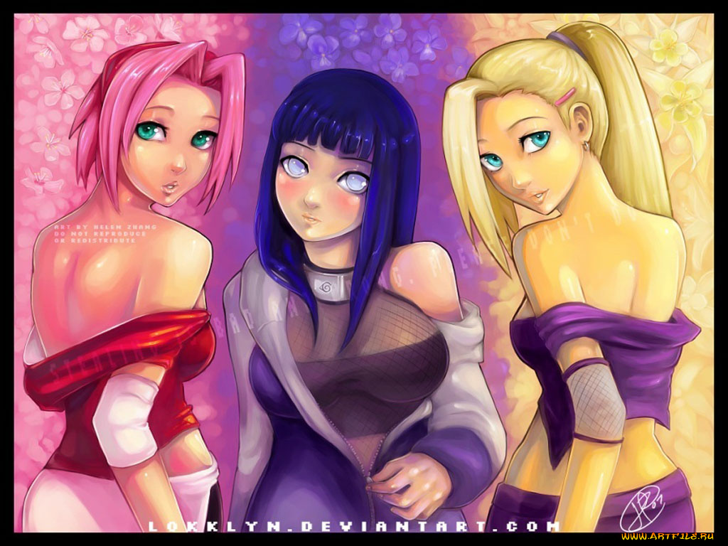 kunoichi, аниме, naruto