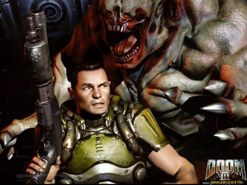 видео, игры, doom