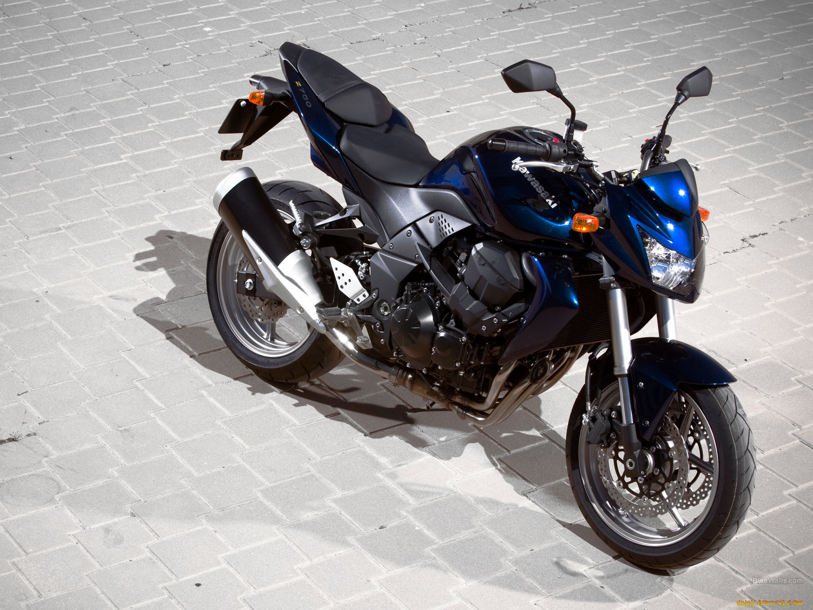 kawasaki, z750, 2008, мотоциклы