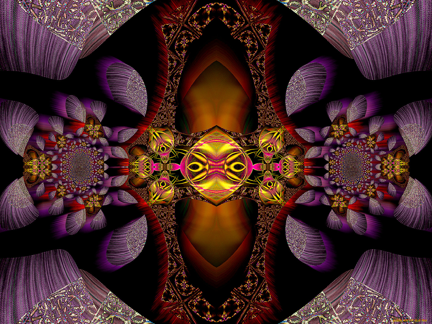 3д, графика, fractal, фракталы