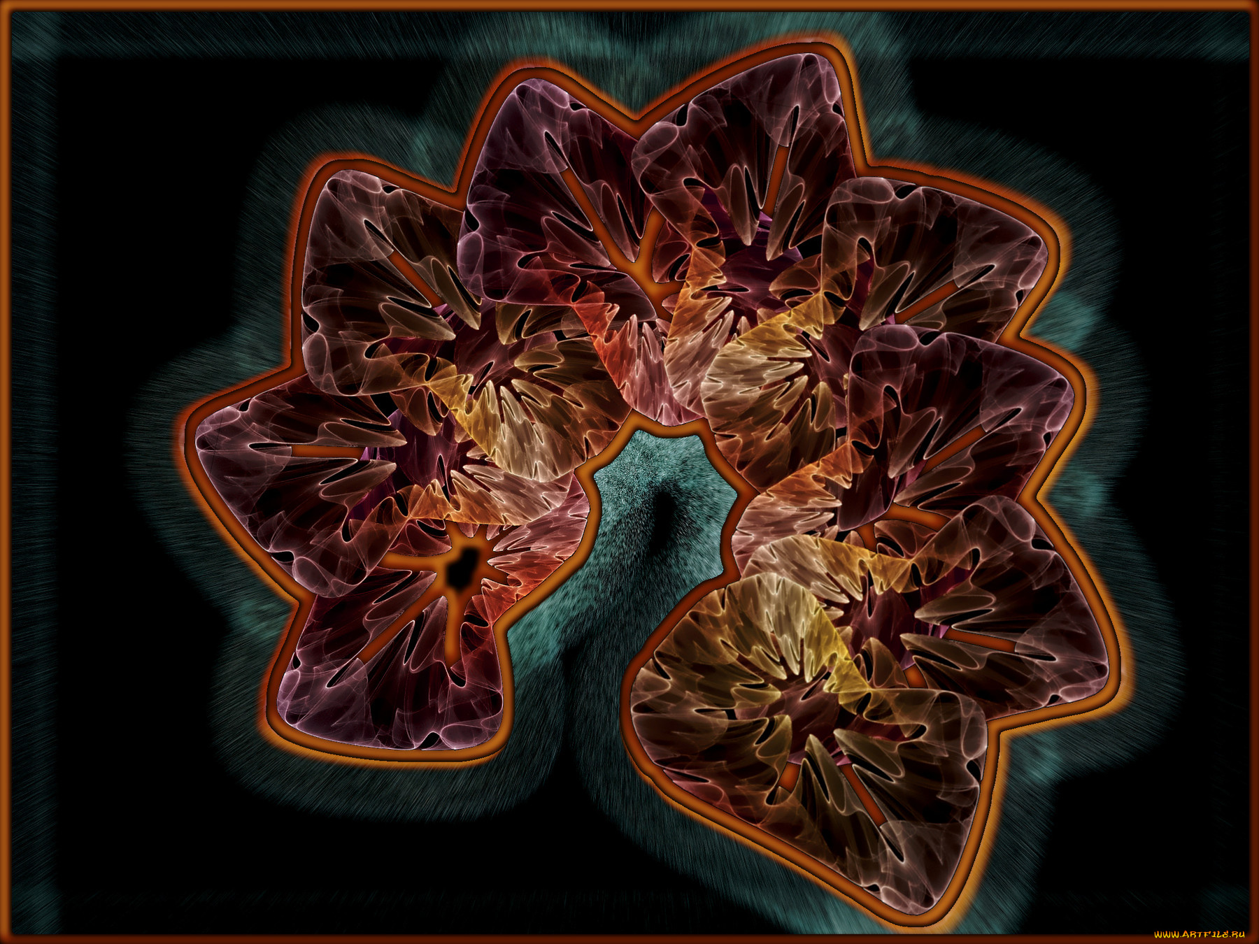 3д, графика, fractal, фракталы