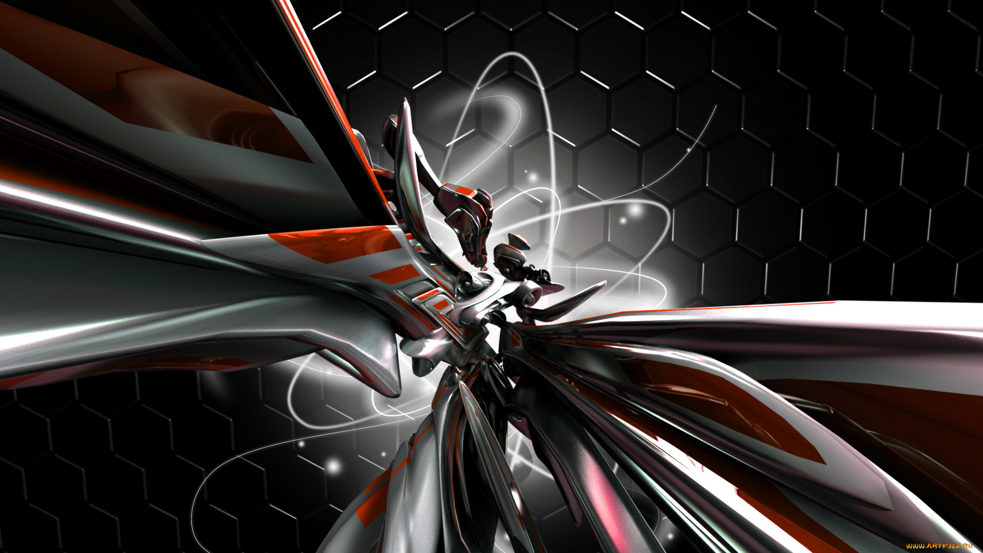 3д, графика, abstract, абстракции