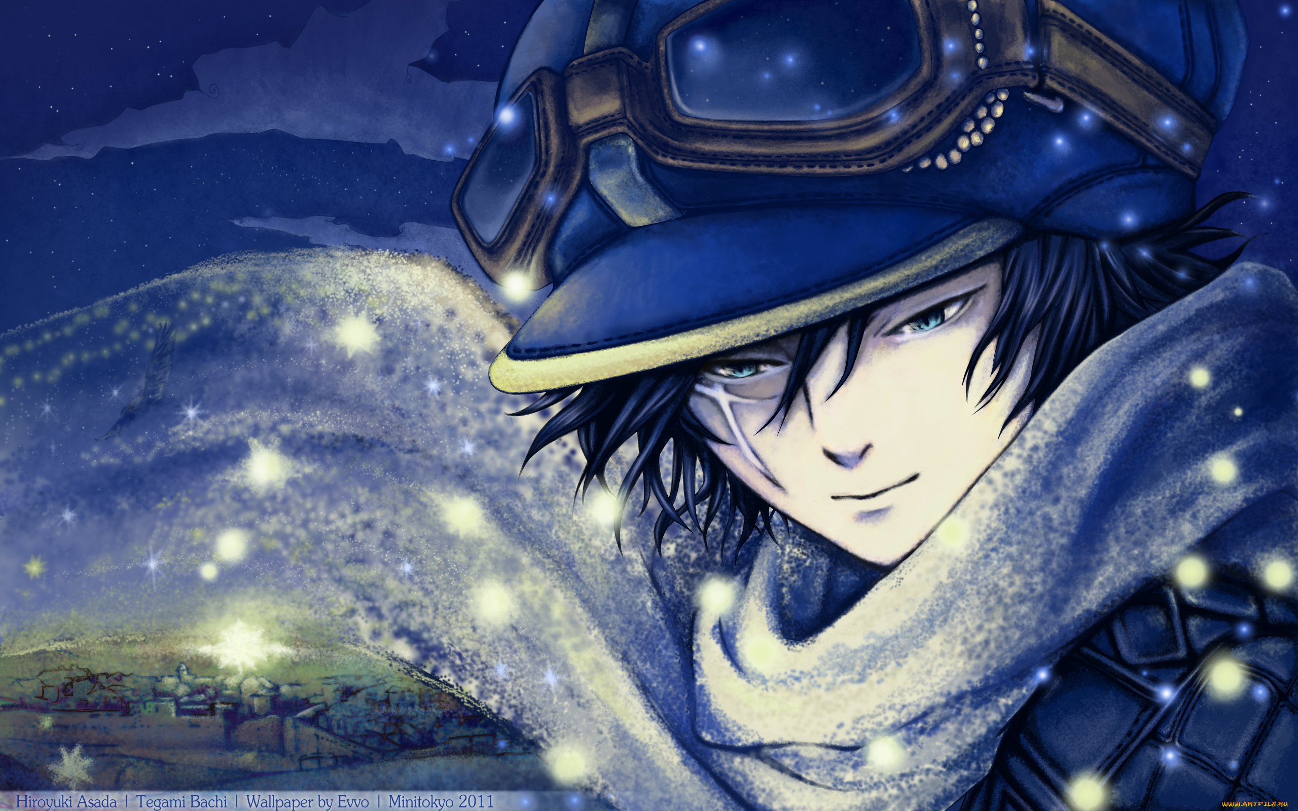 tegami, bachi, аниме, jiggy, pepper