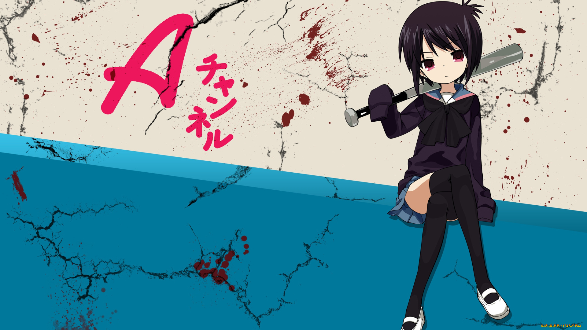 channel, аниме, a