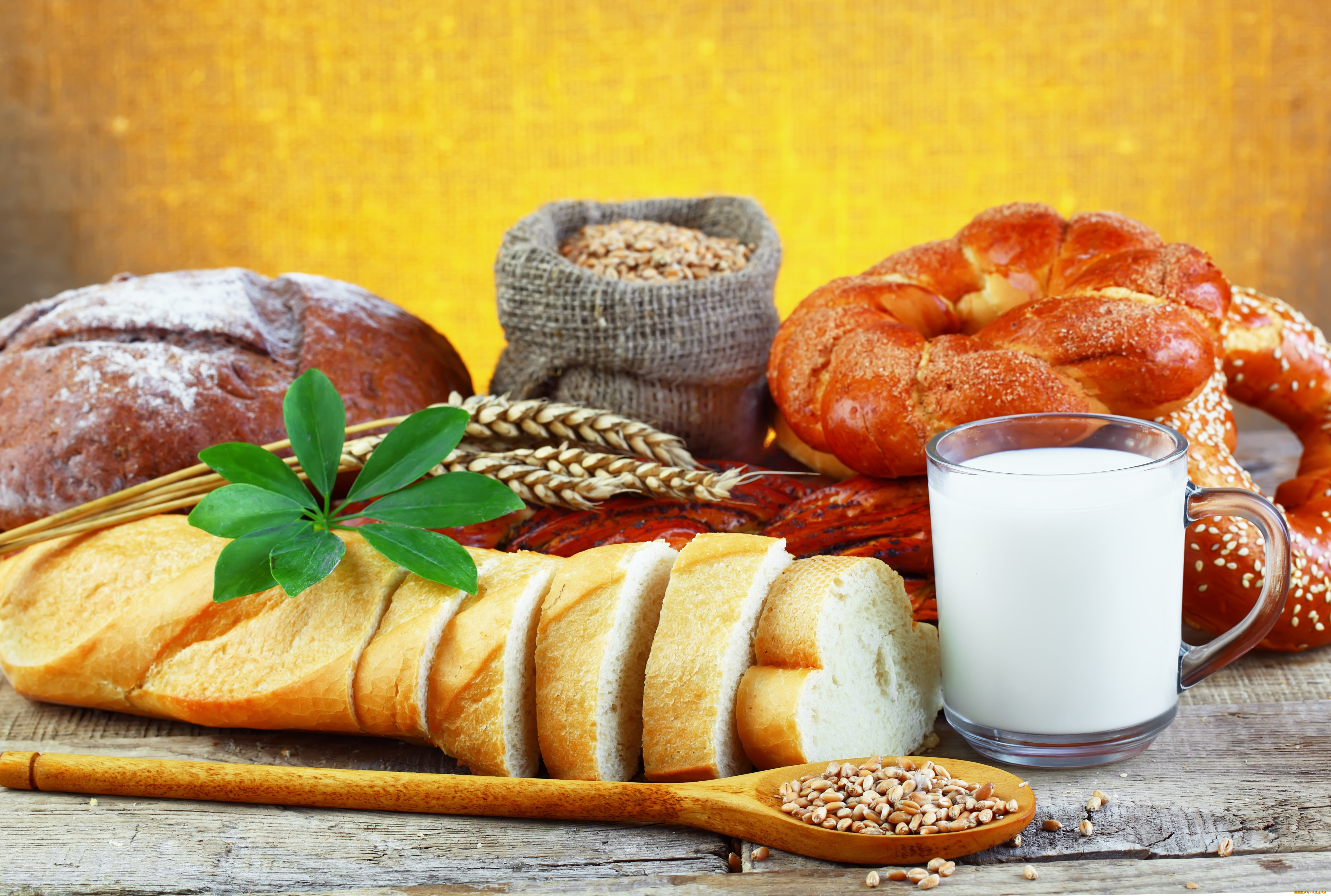 еда, хлеб, выпечка, пшеница