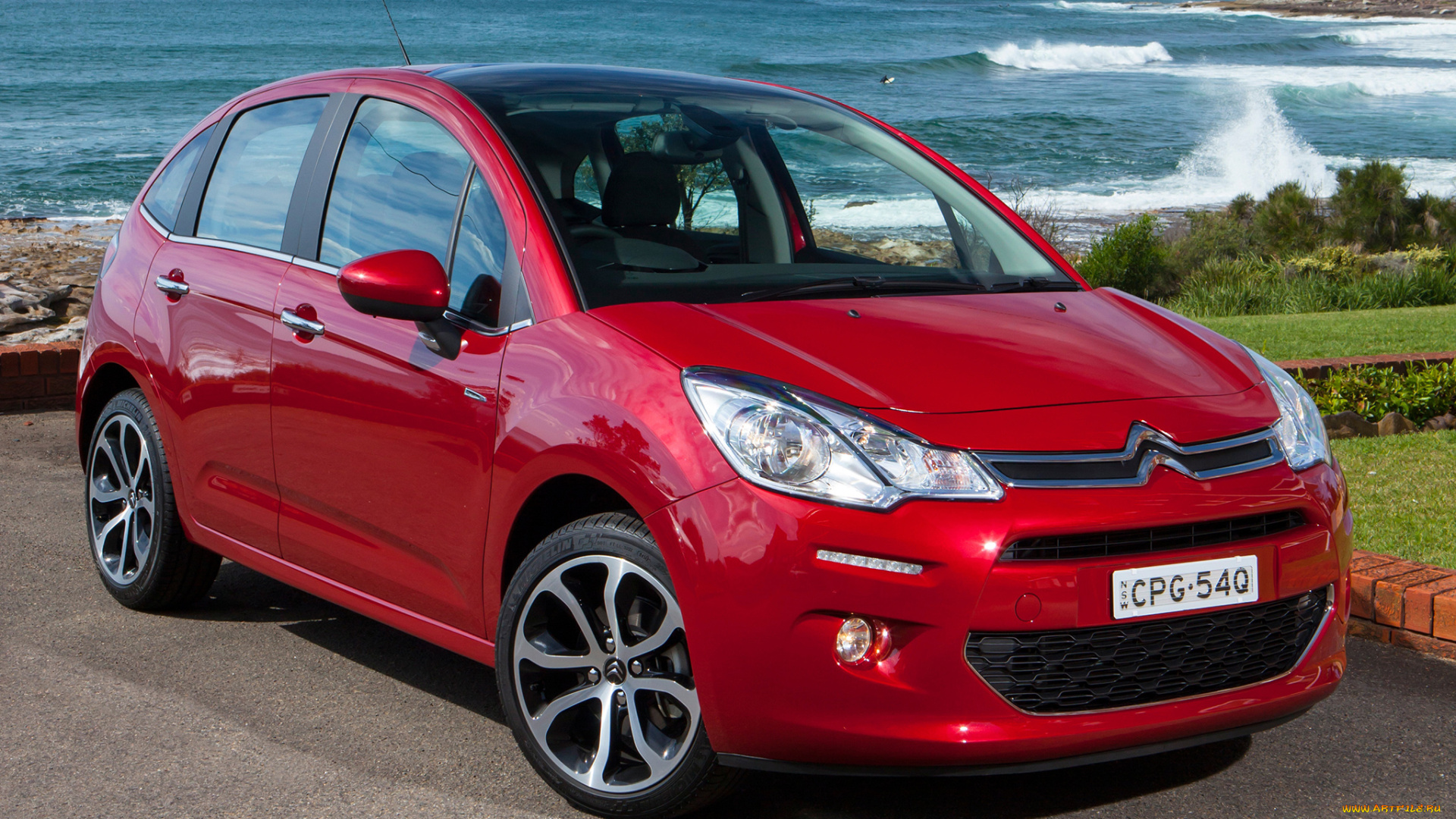 автомобили, citroen, au-spec, красные, c3, citroеn
