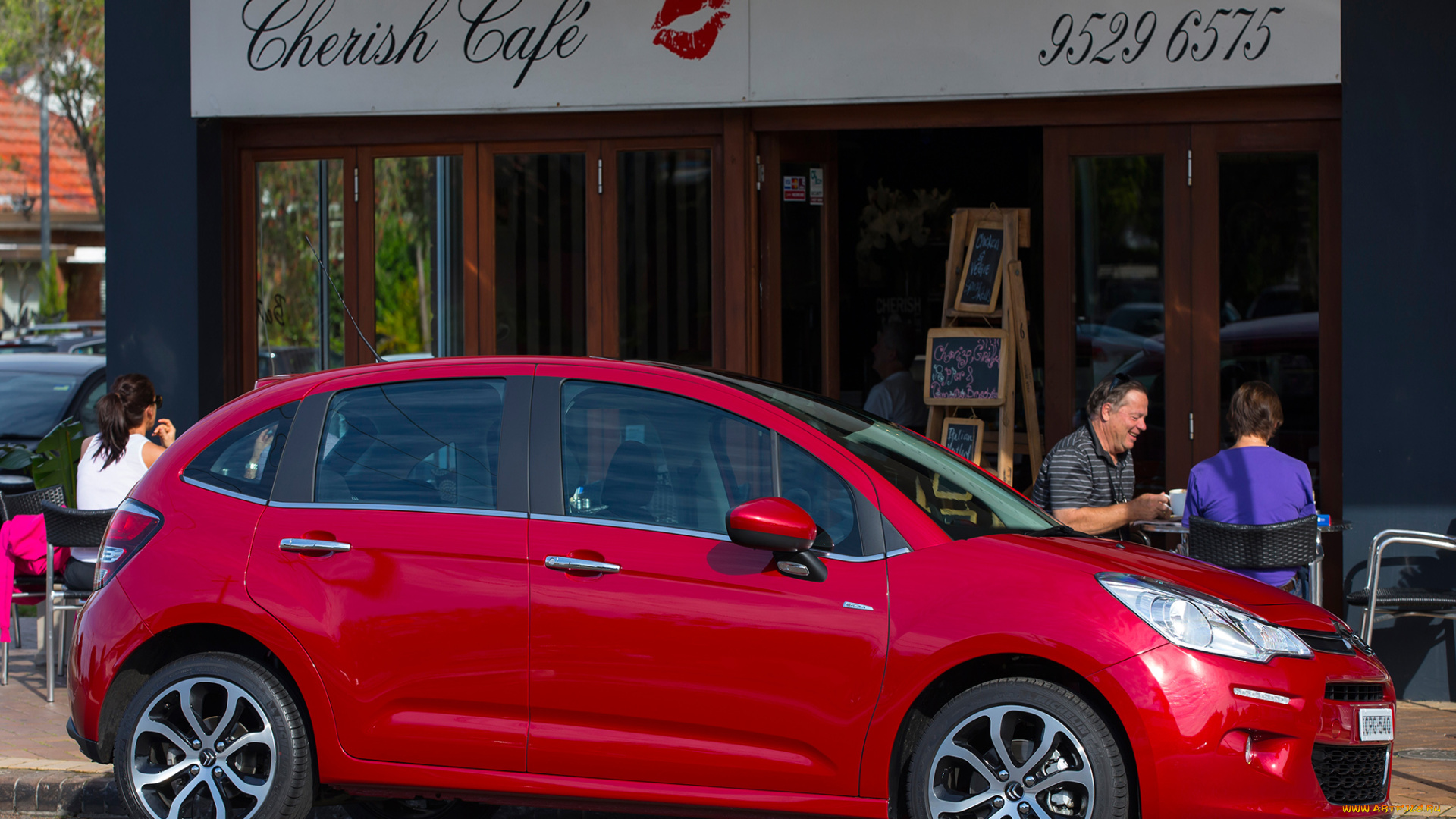 автомобили, citroen, au-spec, красные, citroеn, c3