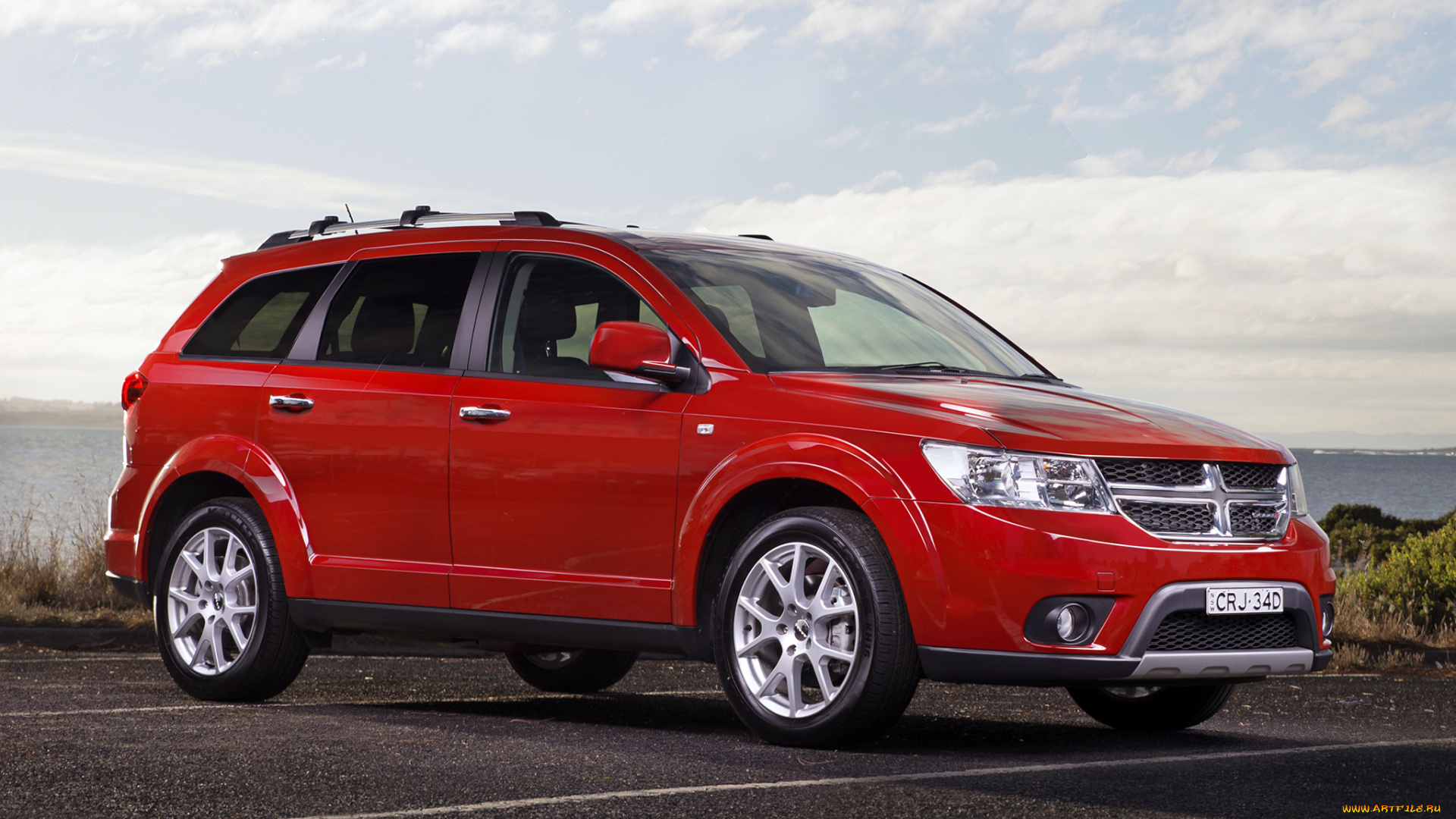 автомобили, dodge, rt, journey, au-spec, красный