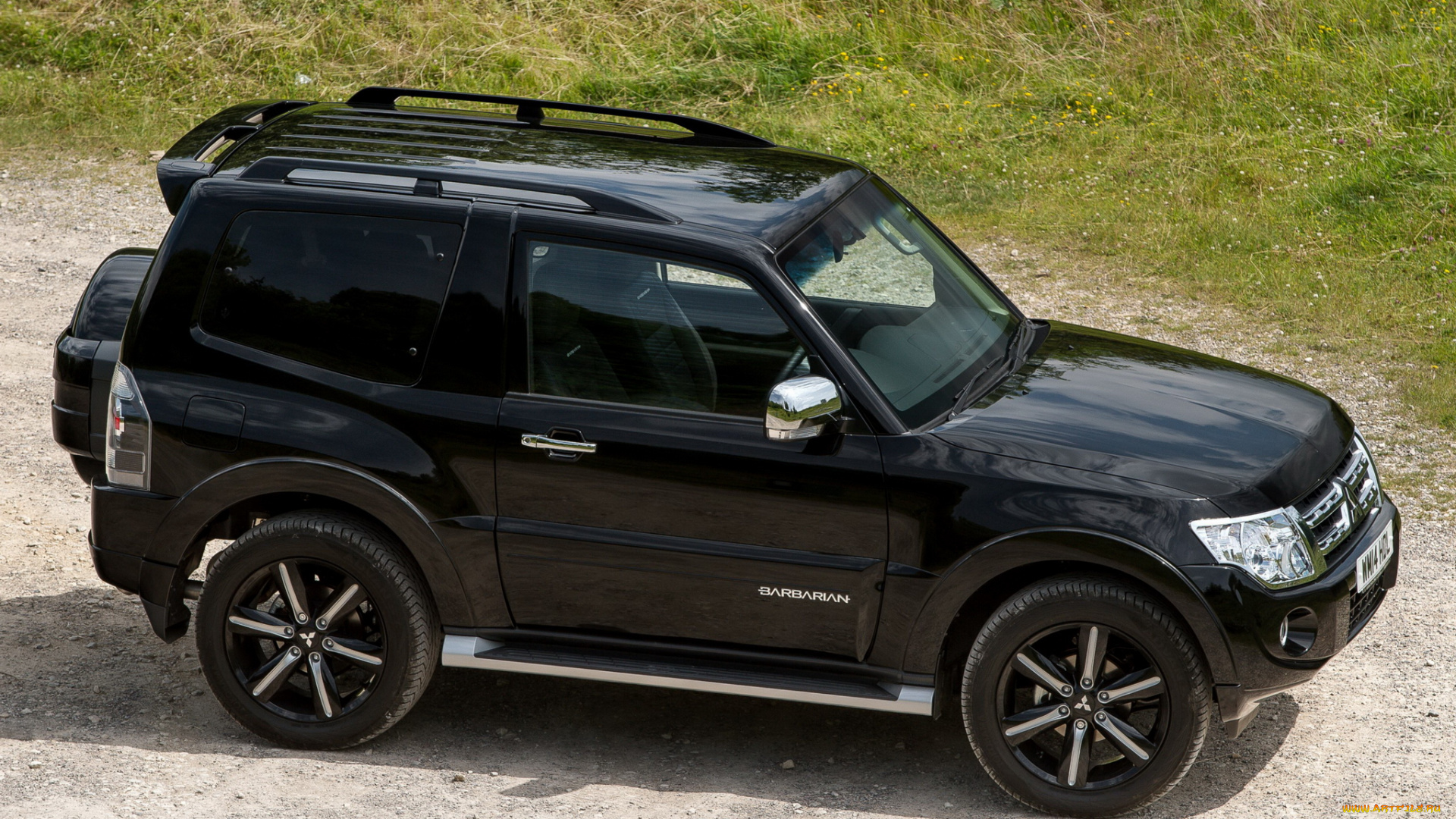 автомобили, mitsubishi, barbarian, 2014г, темный, swb, shogun