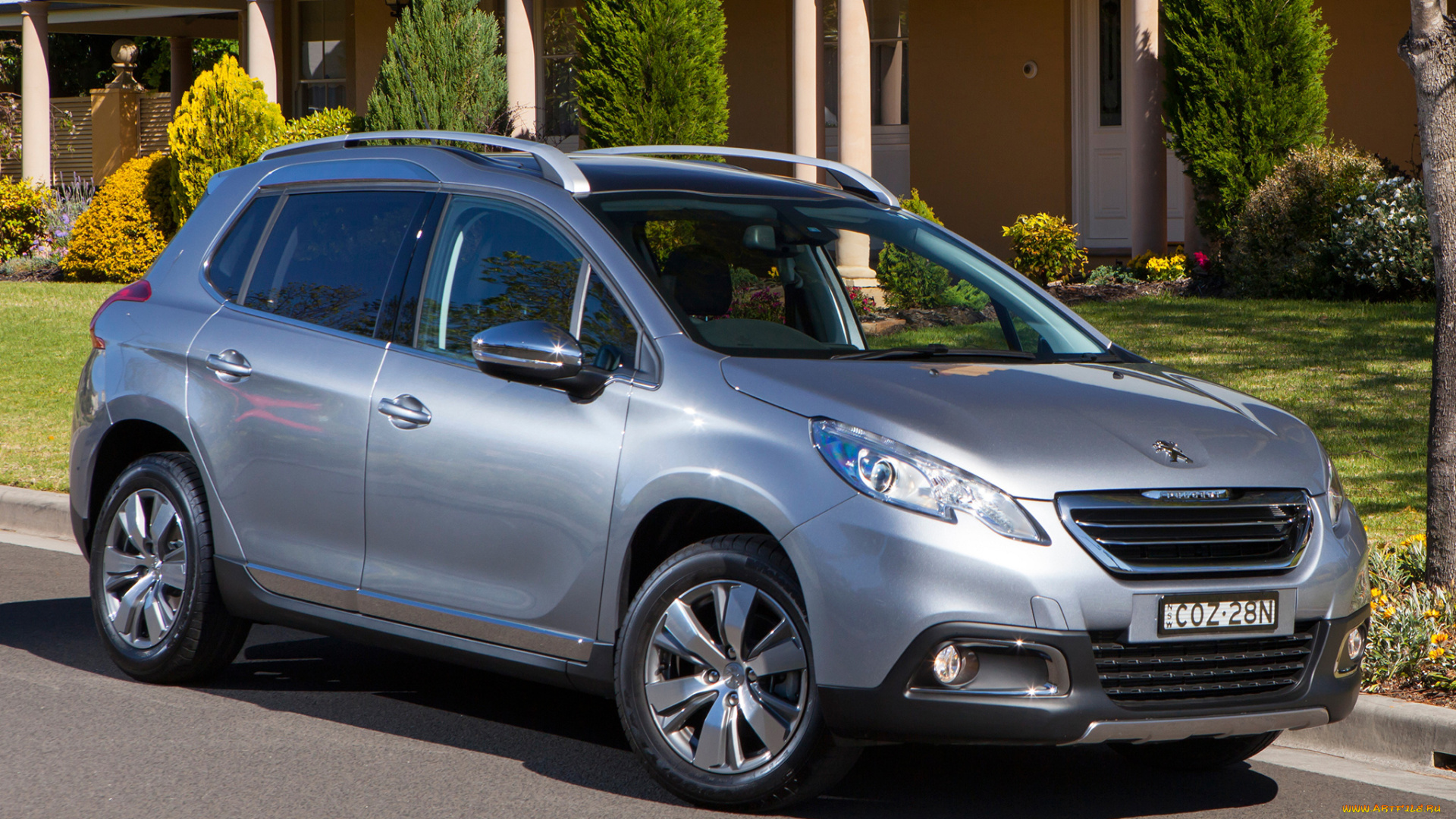 автомобили, peugeot, 2008, серый, au-spec