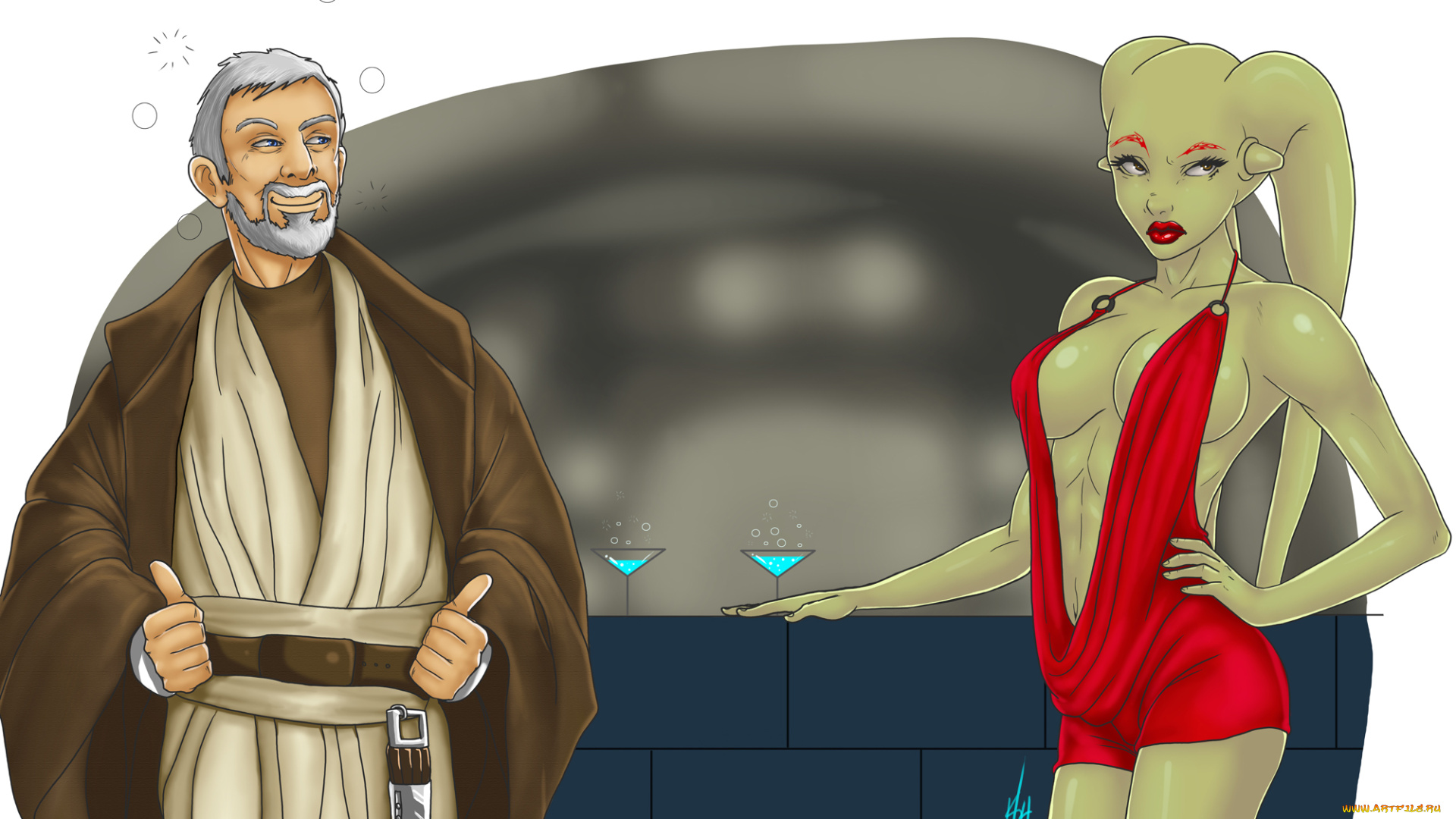 рисованные, -, другое, мужчина, существо