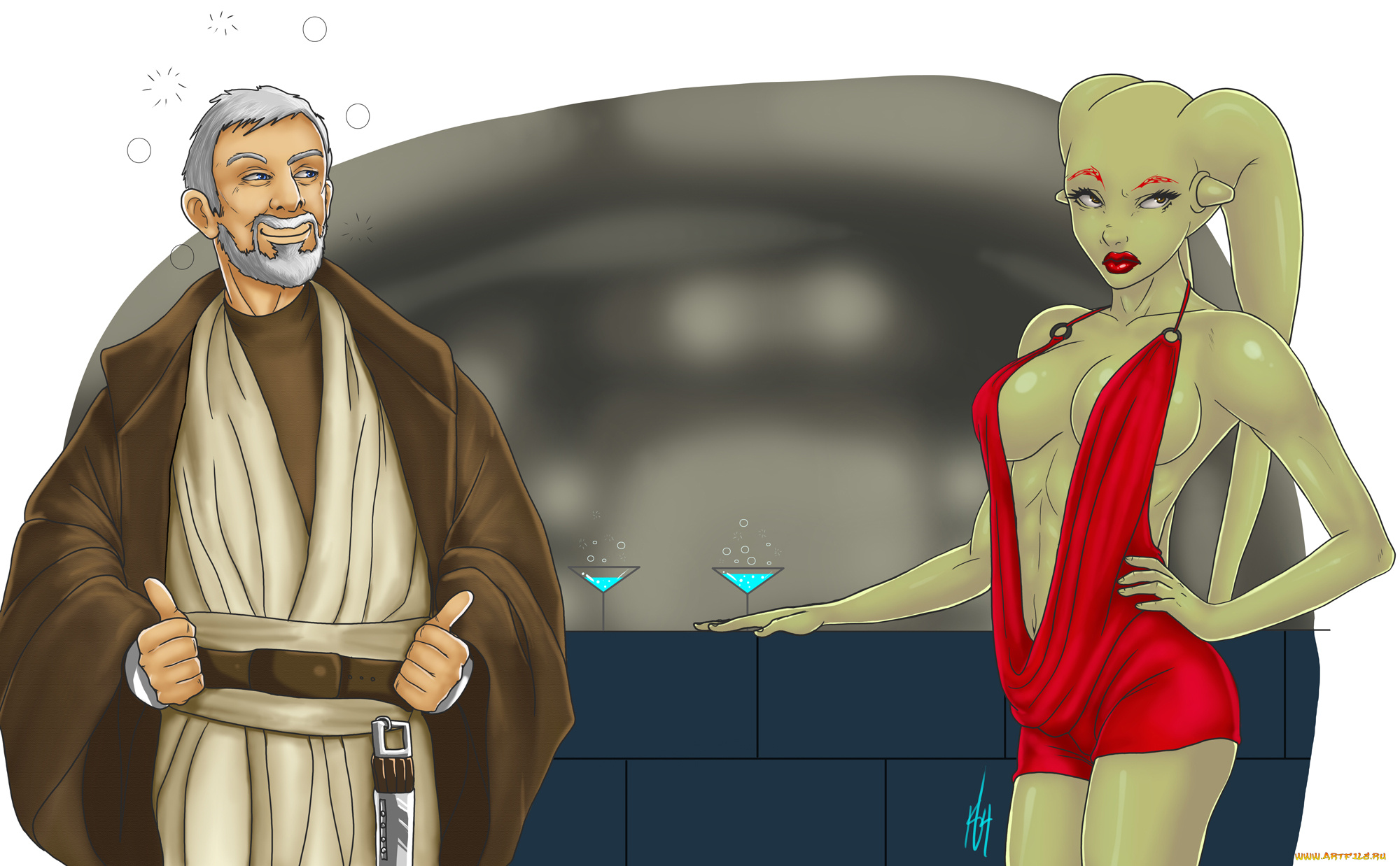 рисованные, -, другое, мужчина, существо