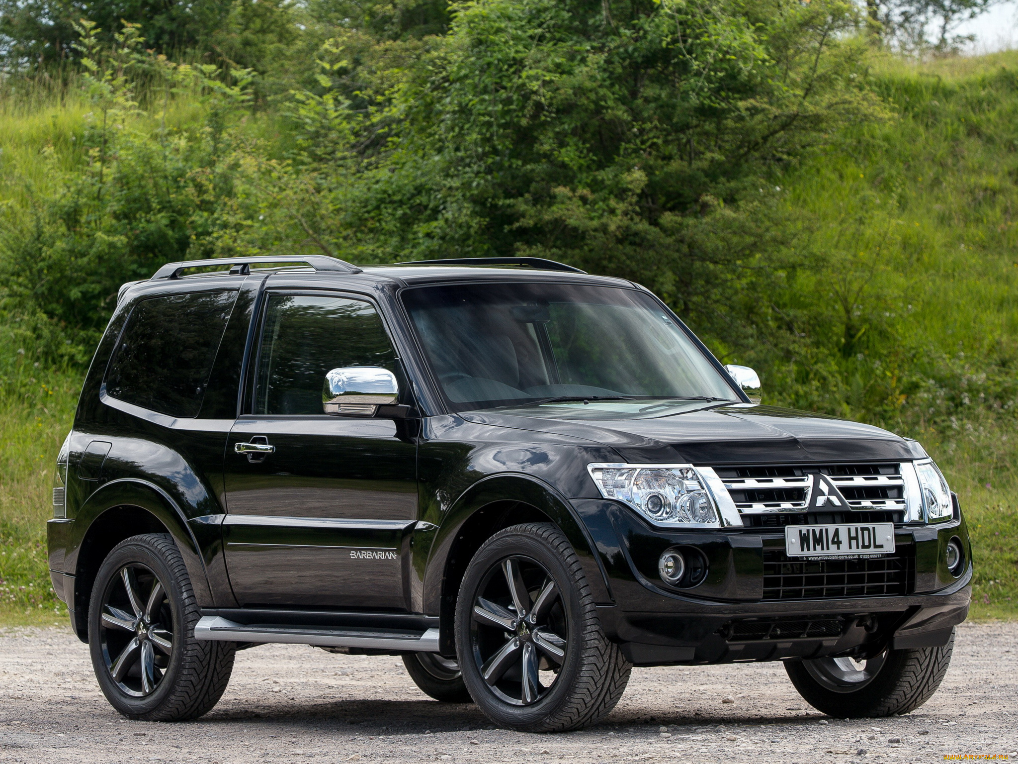 автомобили, mitsubishi, темный, 2014г, shogun, swb, barbarian