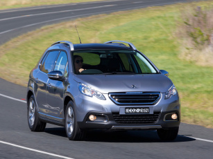 Картинка автомобили peugeot серый au-spec 2008