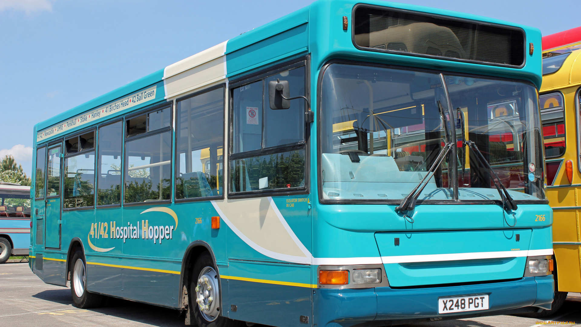 автомобили, автобусы, пассажирский, транспорт