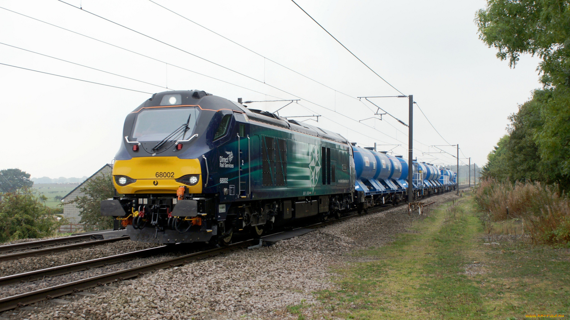 техника, поезда, дорога, рельсы, локомотив, состав, железная