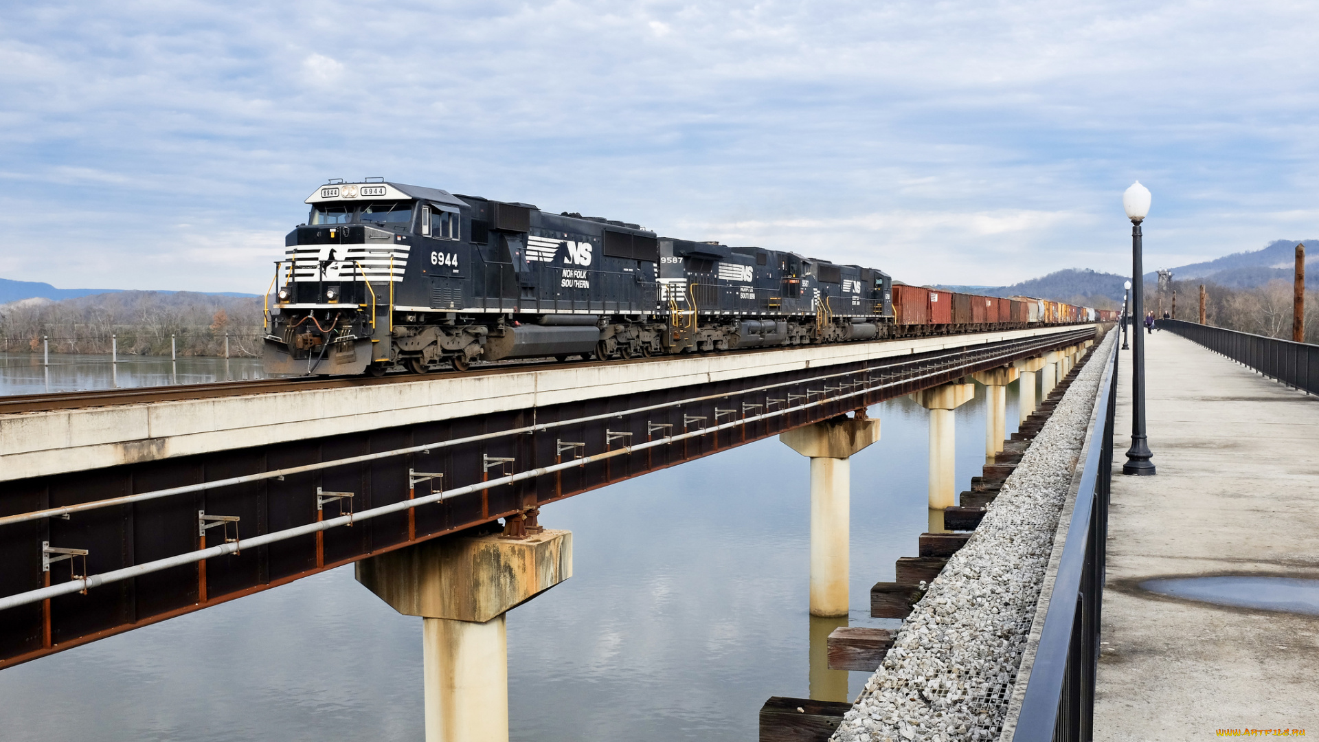 техника, поезда, железная, локомотив, рельсы, дорога, состав