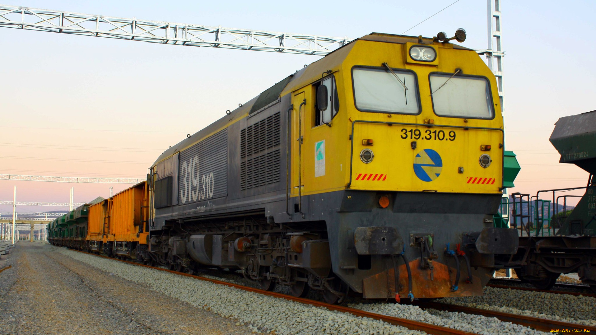 техника, поезда, железная, локомотив, рельсы, дорога, состав