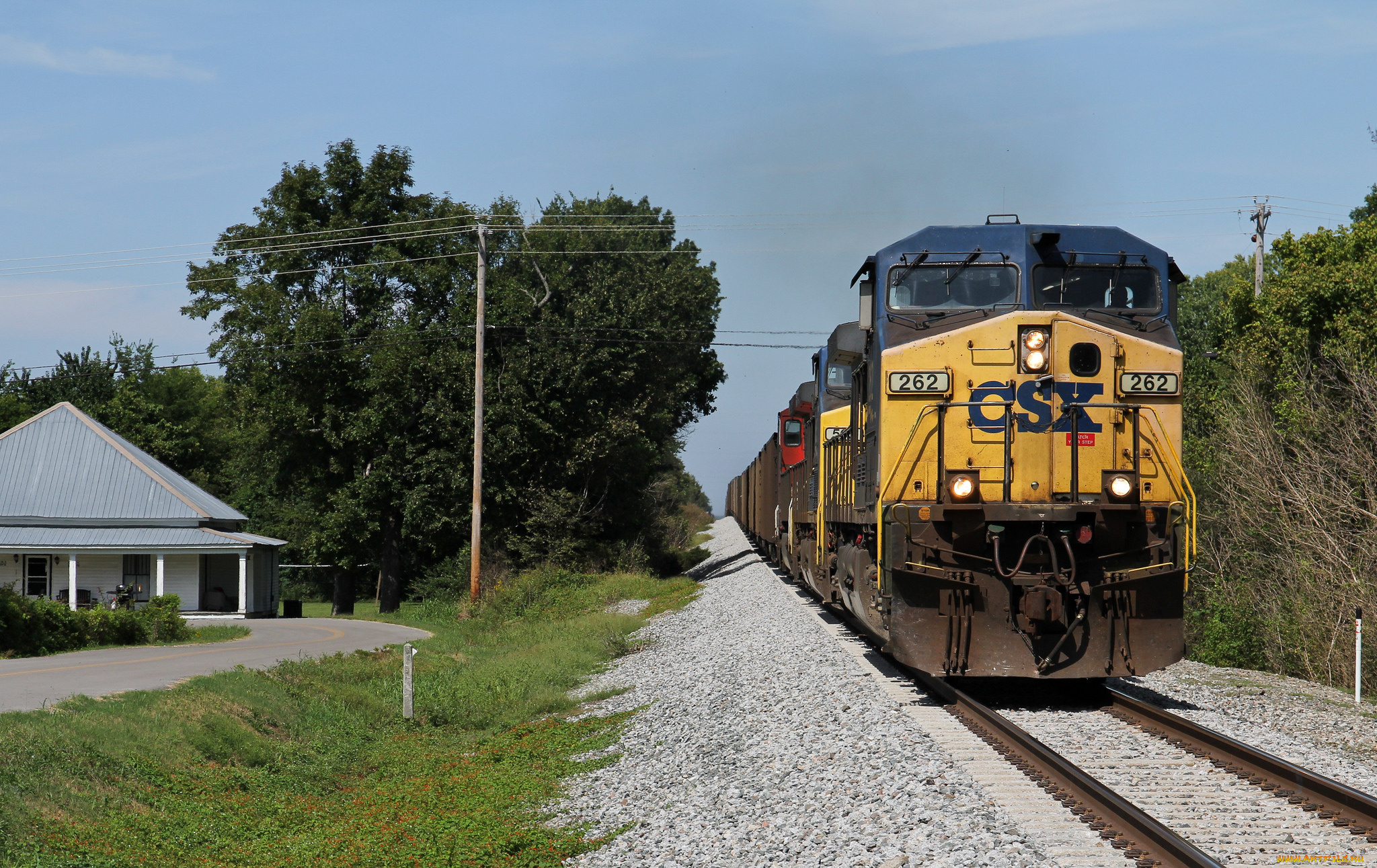 техника, поезда, состав, рельсы, локомотив, дорога, железная