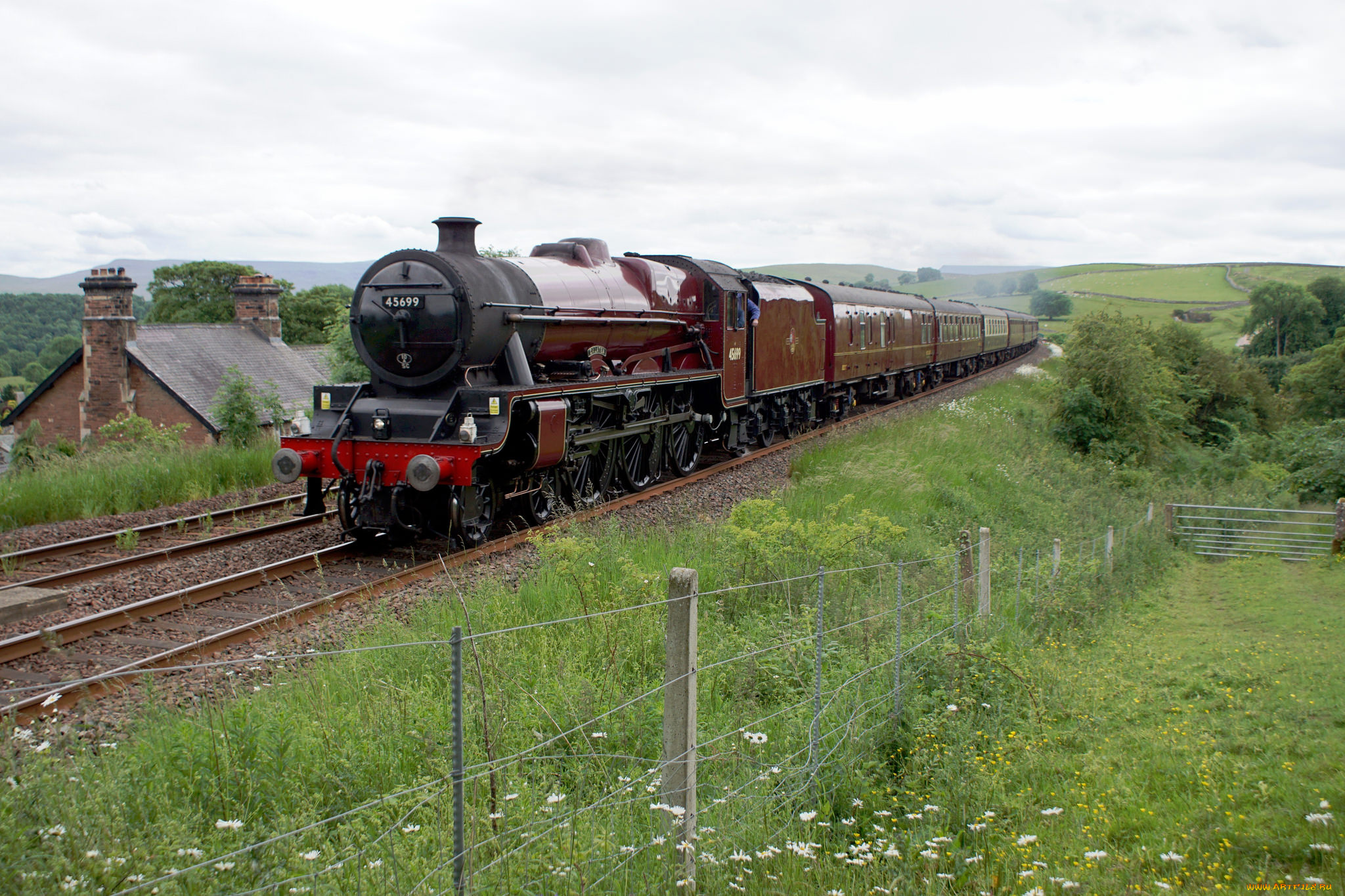 техника, паровозы, паровоз, рельсы, дорога, железная