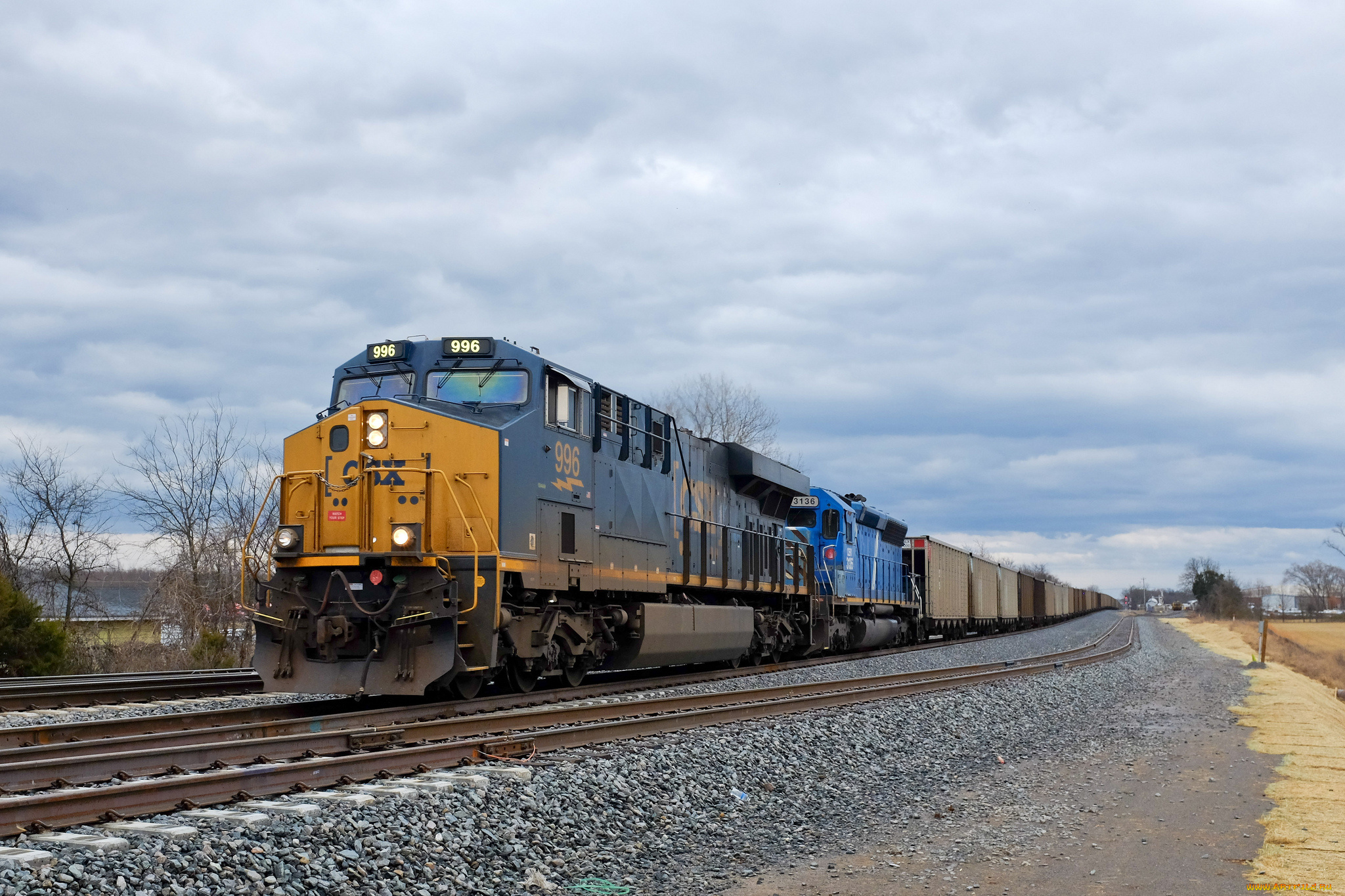 техника, поезда, локомотив, рельсы, дорога, состав, железная