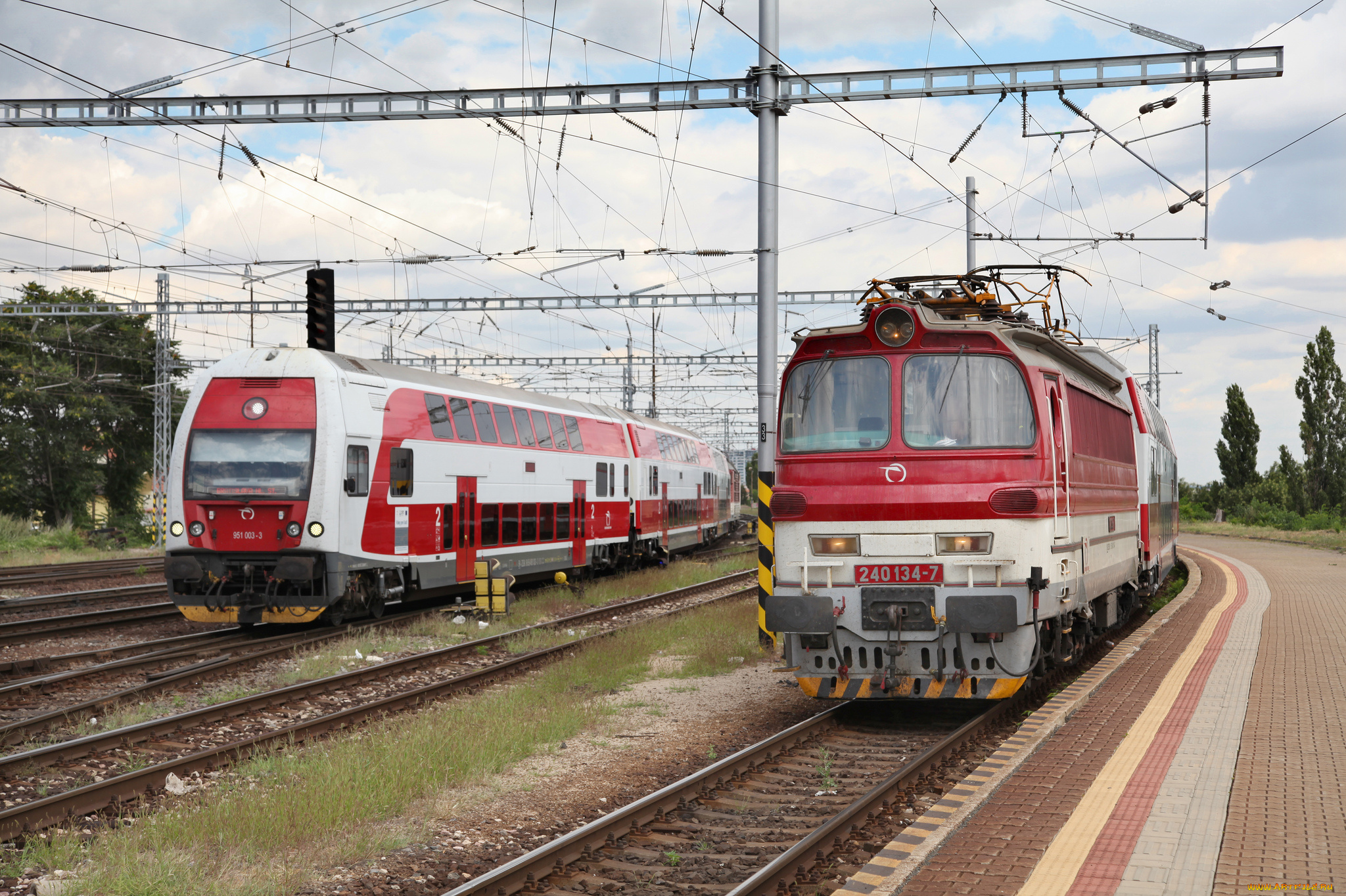 техника, поезда, состав, локомотив, рельсы, дорога, железная