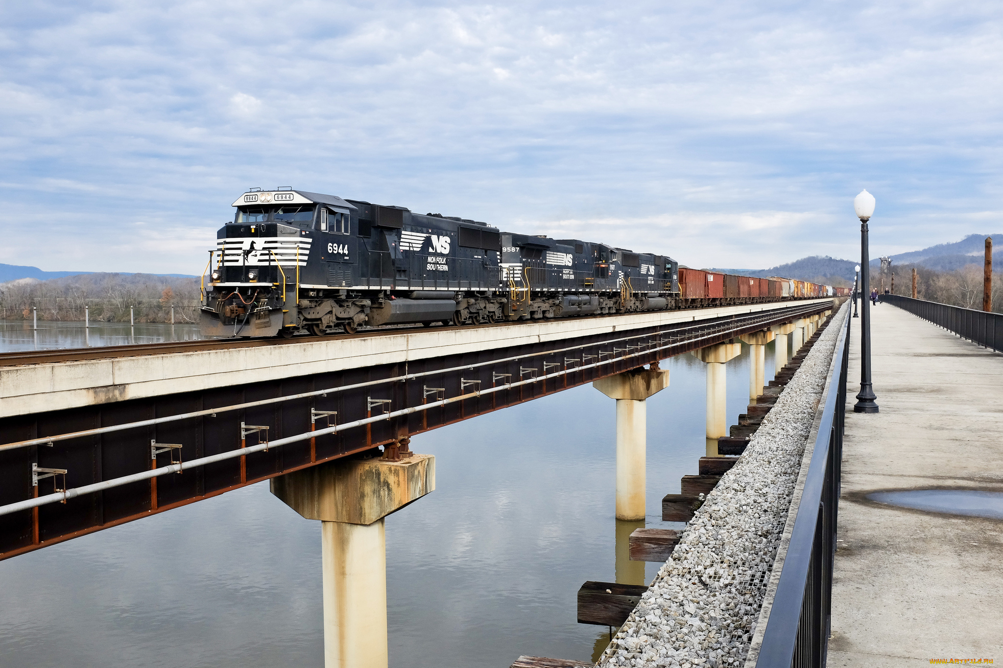 техника, поезда, железная, локомотив, рельсы, дорога, состав