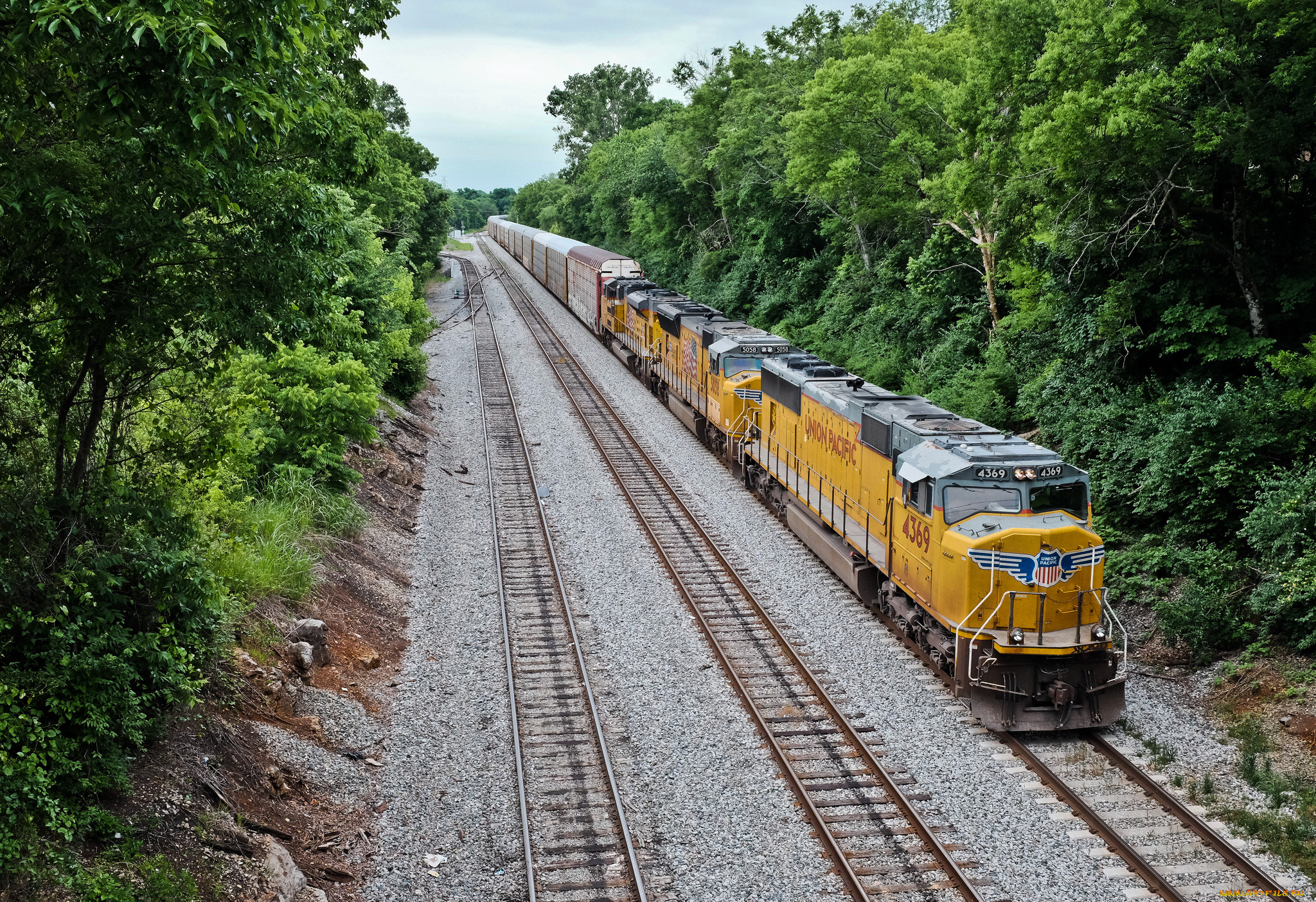техника, поезда, локомотив, состав, рельсы, дорога, железная
