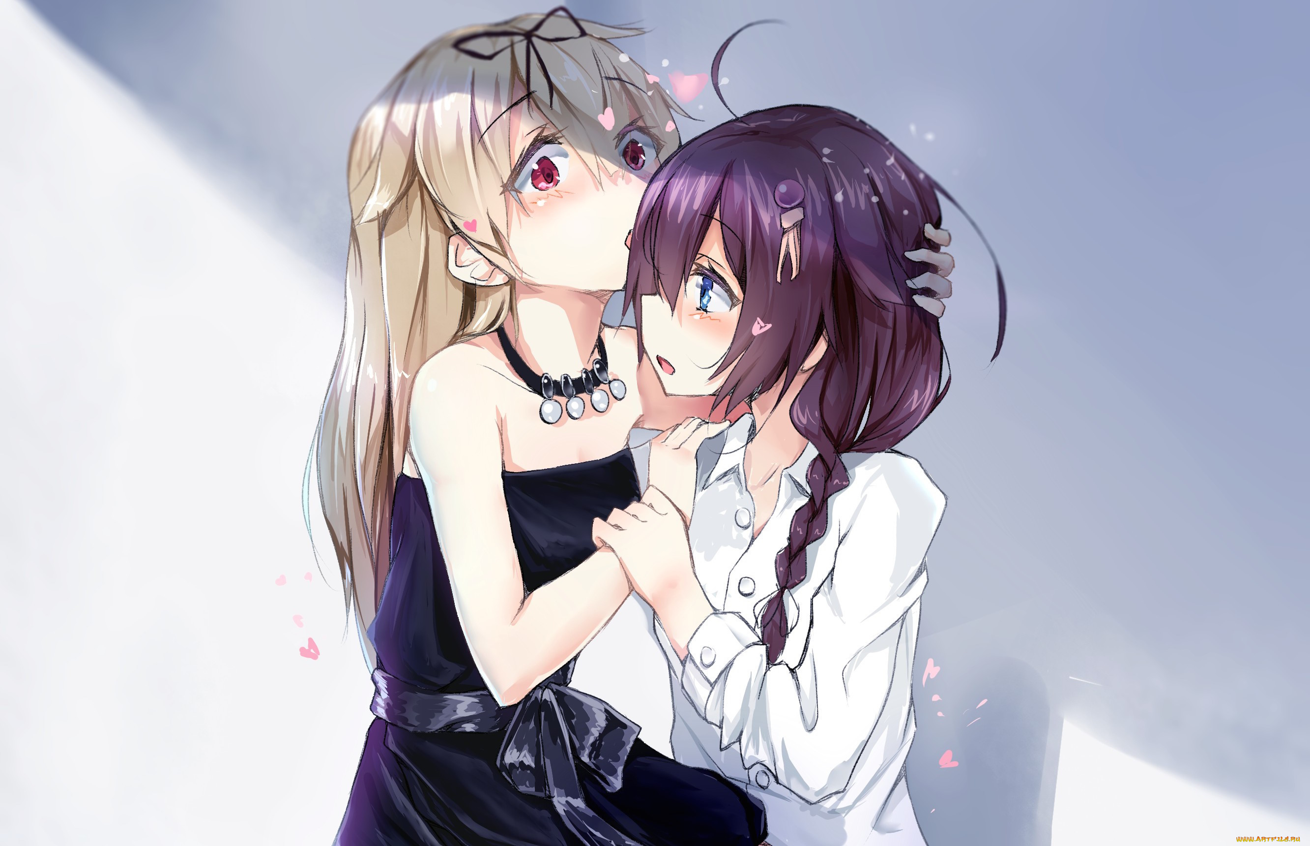 аниме, kantai, collection, девочки, арт, yuudachi, kancolle, kentia, shigure, kantai, collection