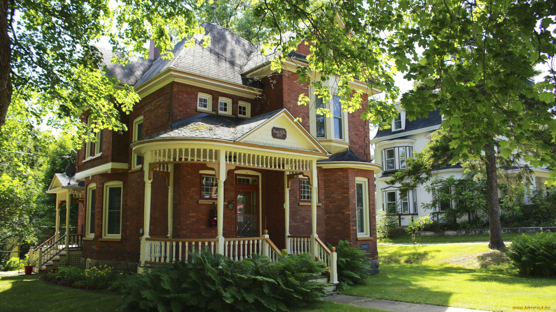 города, -, здания, , дома, загородный, дом