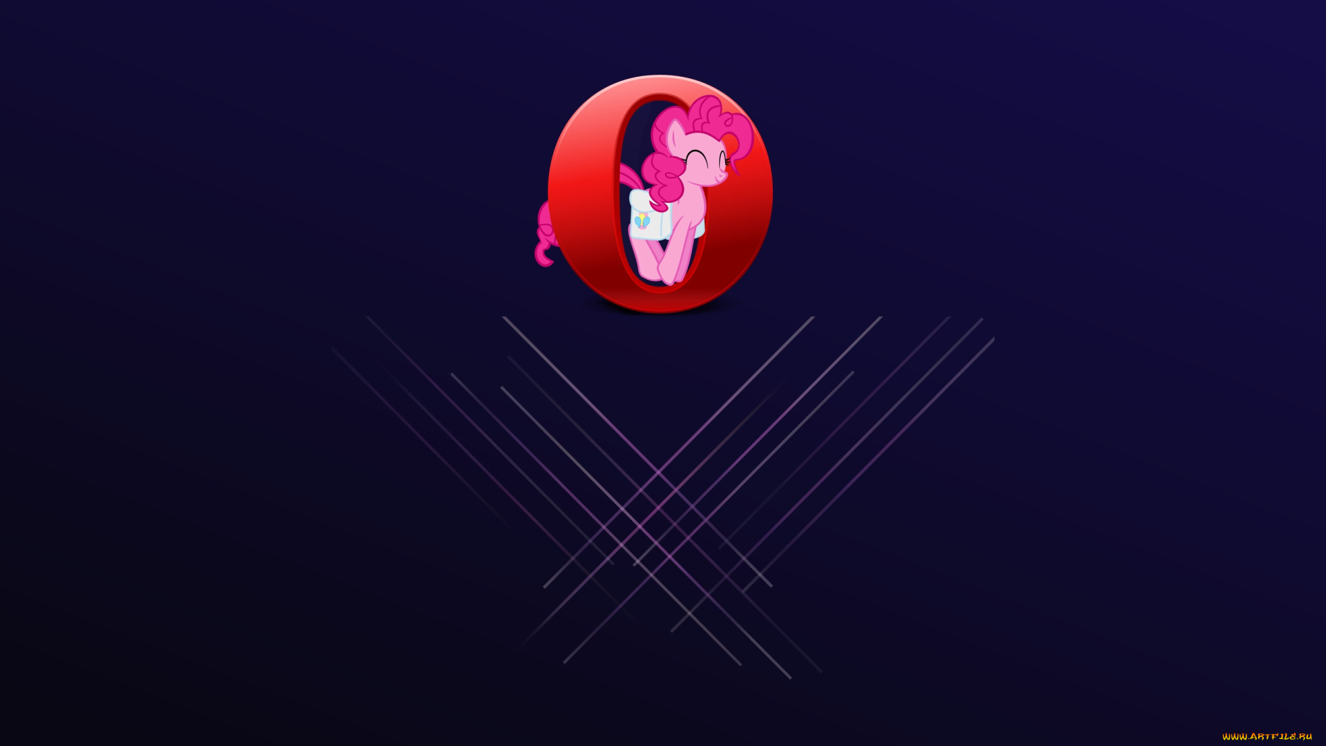 компьютеры, opera, логотип, фон