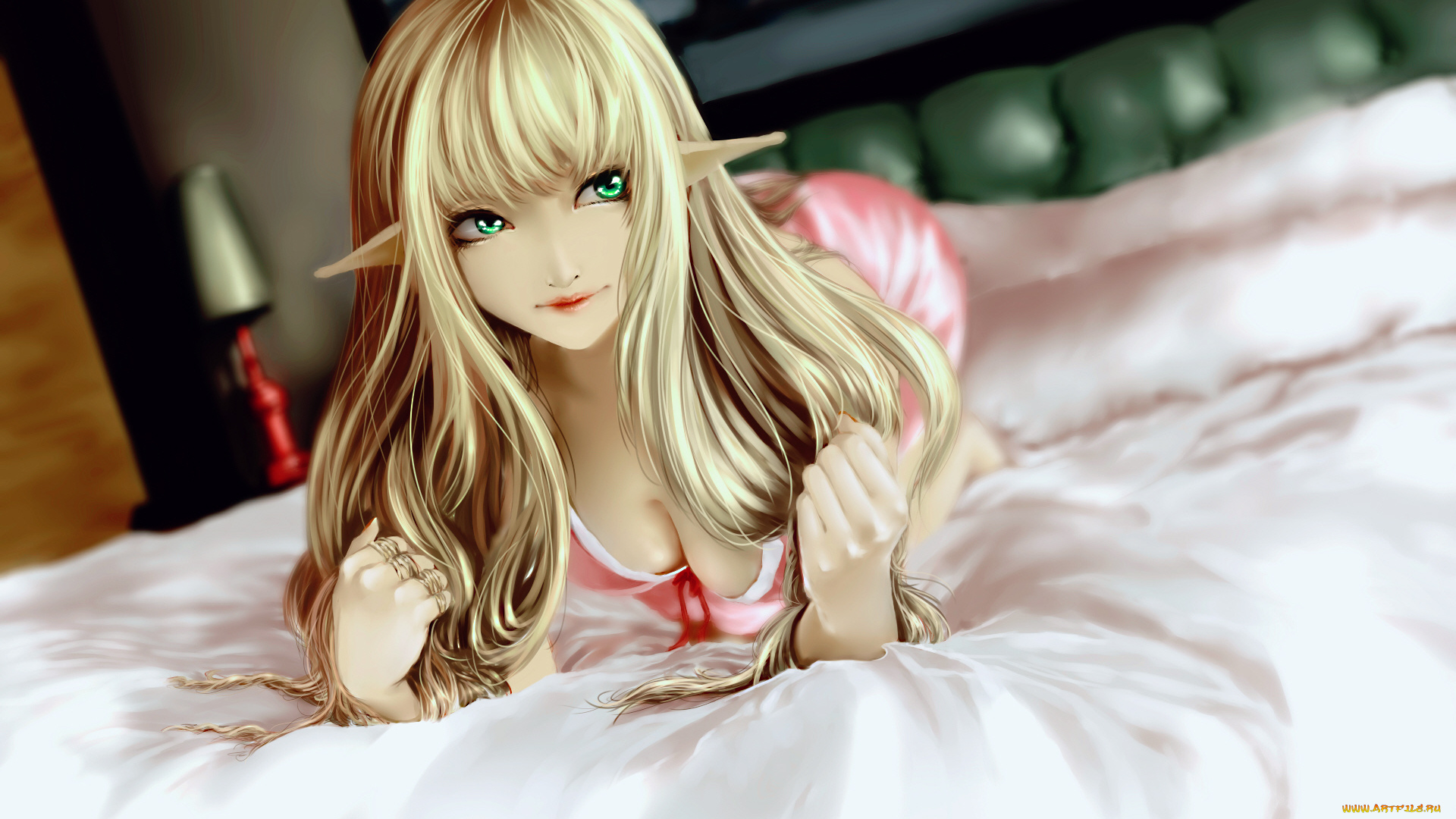 видео, игры, final, fantasy, xiv, девушка